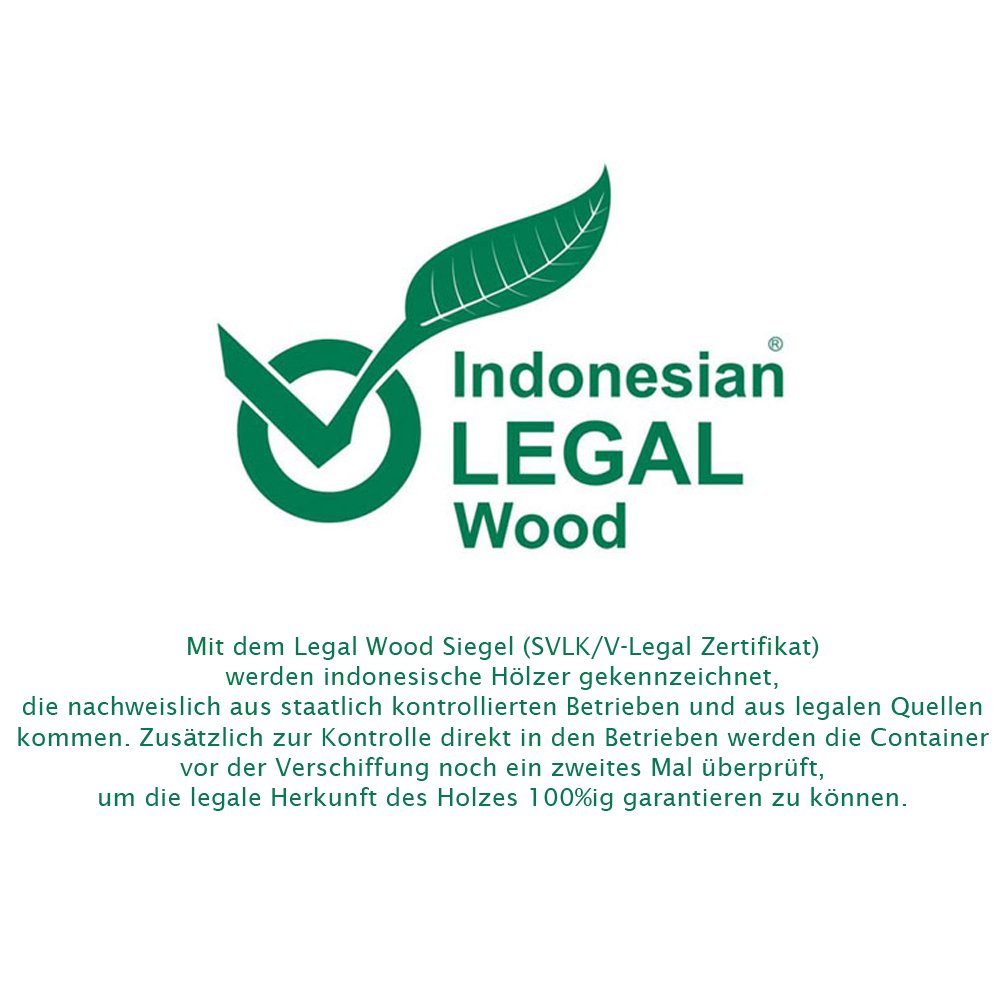 LebensWohnArt Teelichthalter Massivholz Teelichthalter VELA 125cm Natural S günstig online kaufen