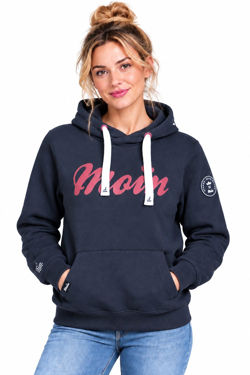 Eight2Nine Kapuzenpullover Hoodie Damen Sweatshirt Kapuzenjacke Sweater MOIN Perfekte Passform Hochwertige Verarbeitung, Angenehm weich & …