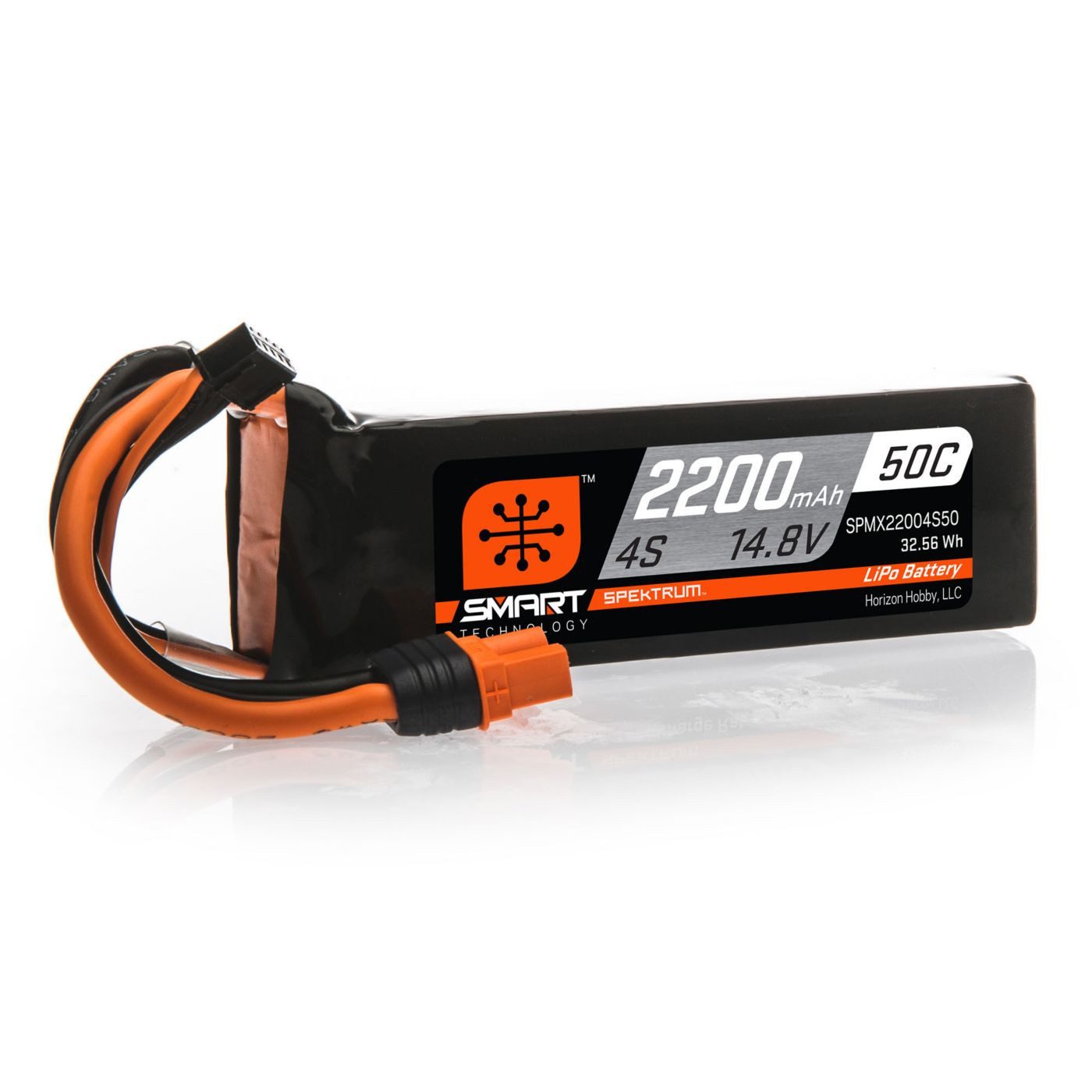 Spektrum Spektrum Lipo Akku 2200mAh 4S 14.8V 50C Smart IC3 RC-Fernsteuerung