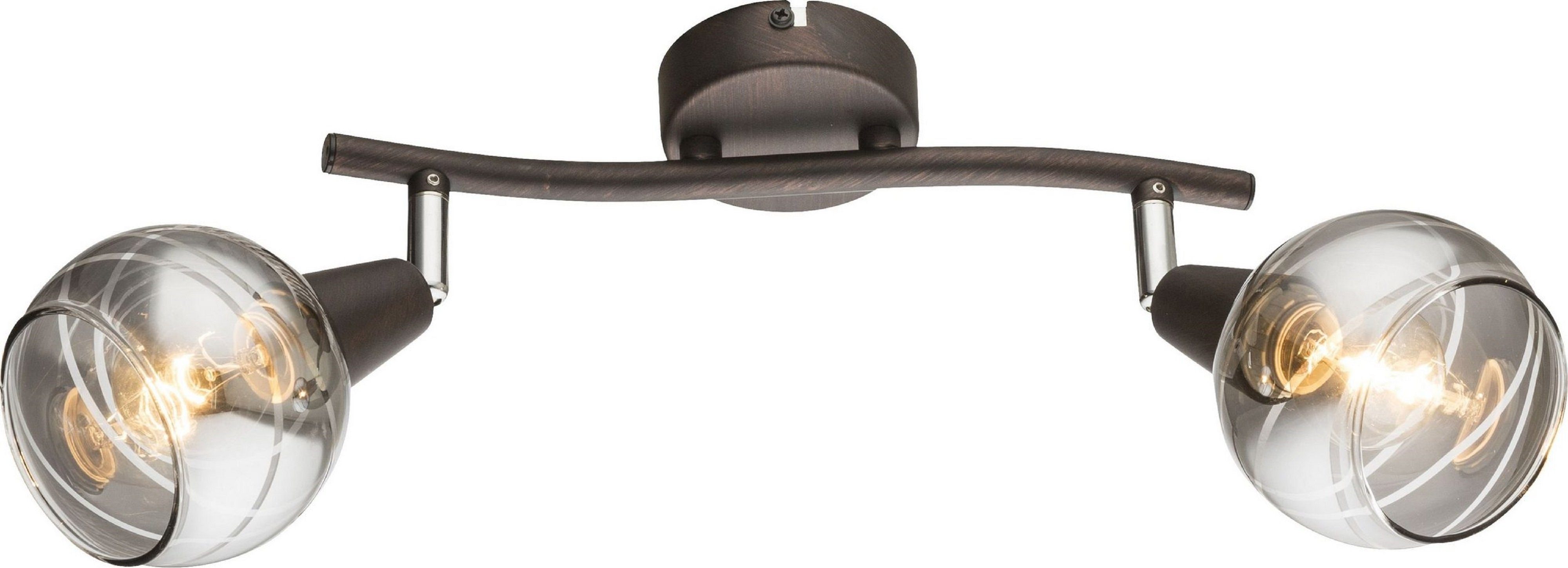 TRANGO LED Deckenleuchte, 2-flammig 1010-25SD LED günstig online kaufen