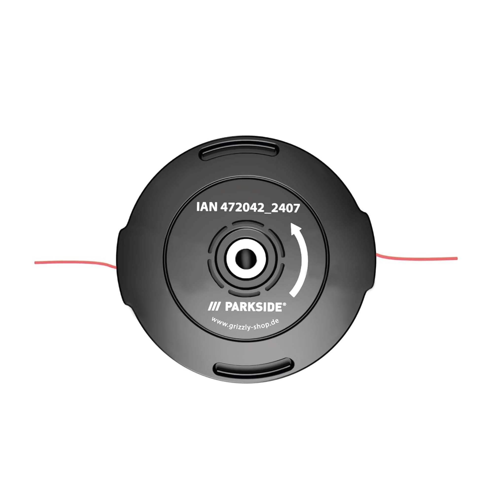 Parkside Rasentrimmer-Ersatzspule Parkside PGKGA 40-Li A1 B2 Schneidkopf Ersatzspule 40V, (1-St), Garten Kombigerät, Doppelfaden-Tippautomatik