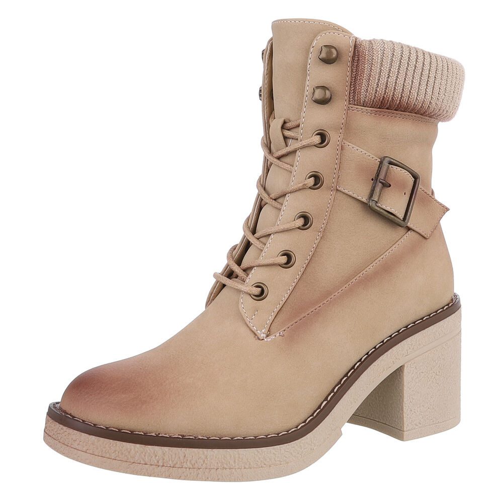 Ital-Design Damen Schnürschuhe Freizeit Schnürstiefelette (88519545) günstig online kaufen