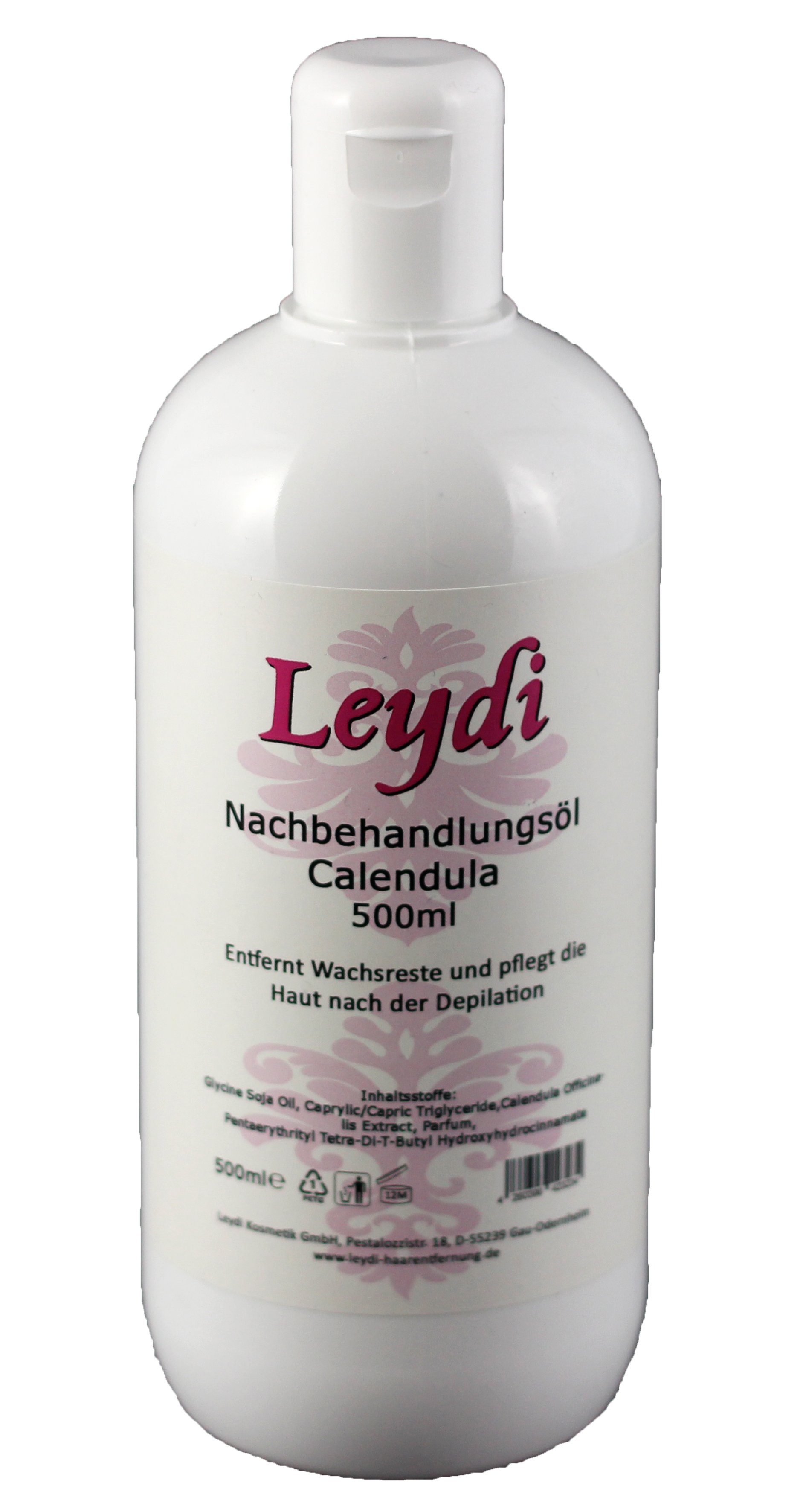 Leydi Enthaarungswachs Leydi Nachbehandlungsöl Calendula Reinigung & Pflege nach dem Waxing, Reinigt die Haut nach dem Waxing von verbliebenen Resten.