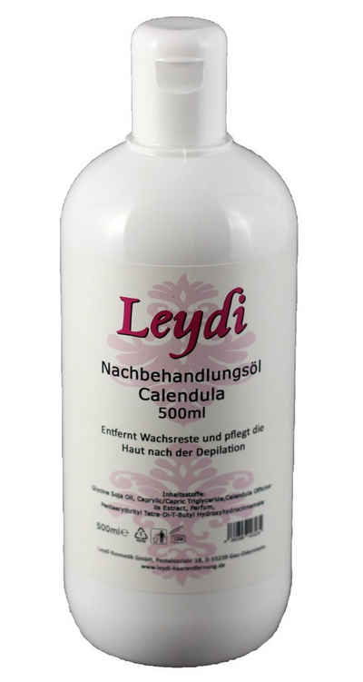 Leydi Enthaarungswachs Leydi Nachbehandlungsöl Calendula Reinigung & Pflege nach dem Waxing, Reinigt die Haut nach dem Waxing von verbliebenen Resten.