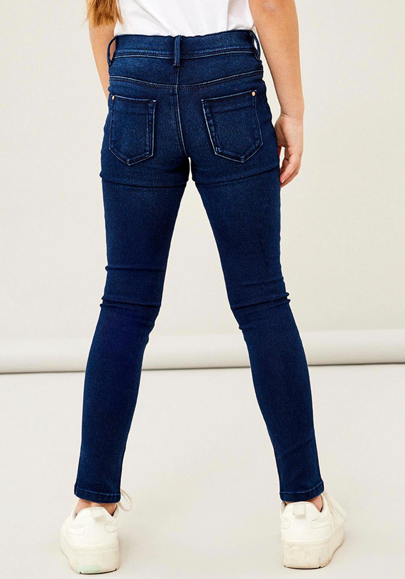 Name It Skinny-fit-Jeans NKFPOLLY SKINNY JEANS aus bequemem Stretchdenim