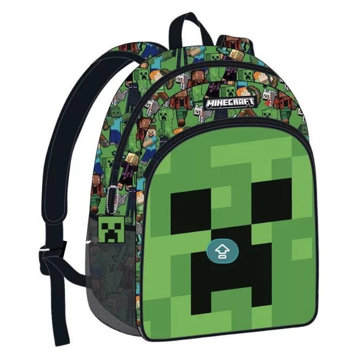 Minecraft Kinderrucksack Minecraft Face Schultasche, Tasche 40 cm (1-tlg)