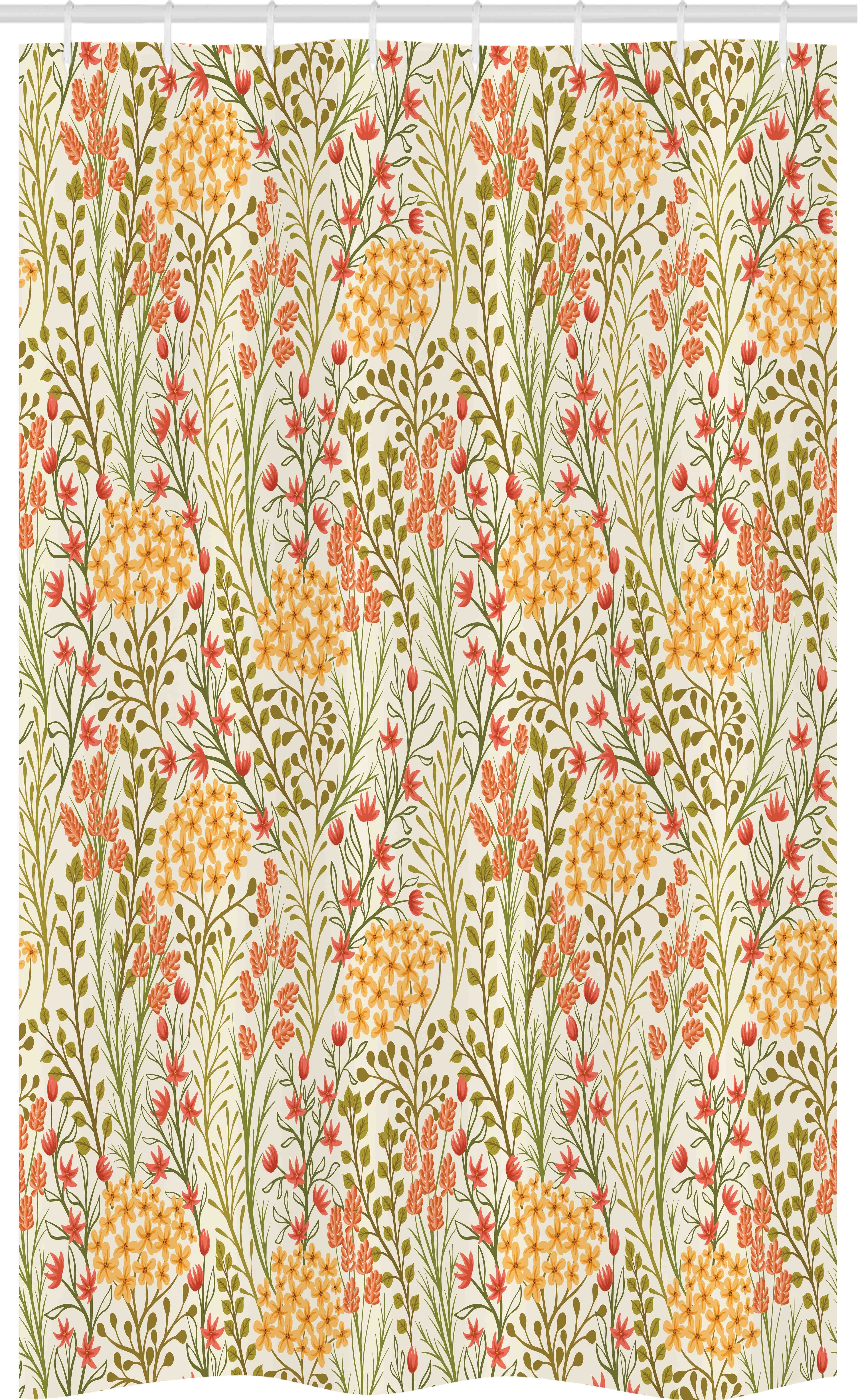 Abakuhaus Duschvorhang Badezimmer Deko Set aus Stoff mit Haken Breite 120 c günstig online kaufen