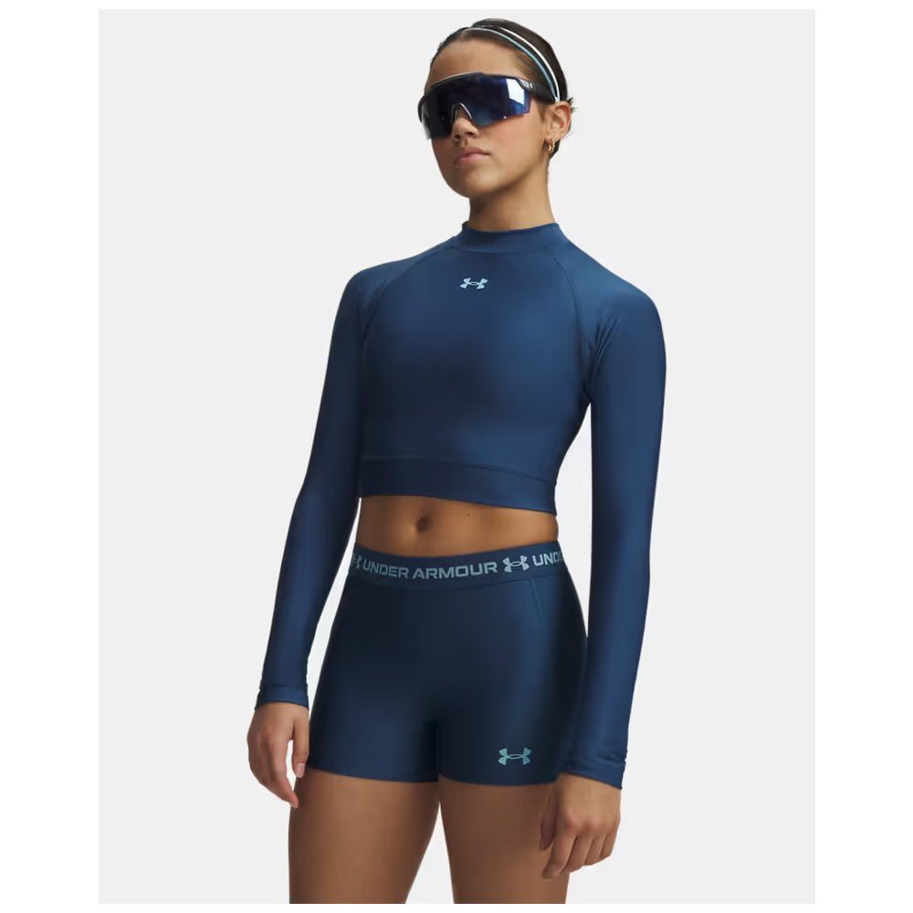 Under Armour® Longsleeve HeatGear Crop Mock LS