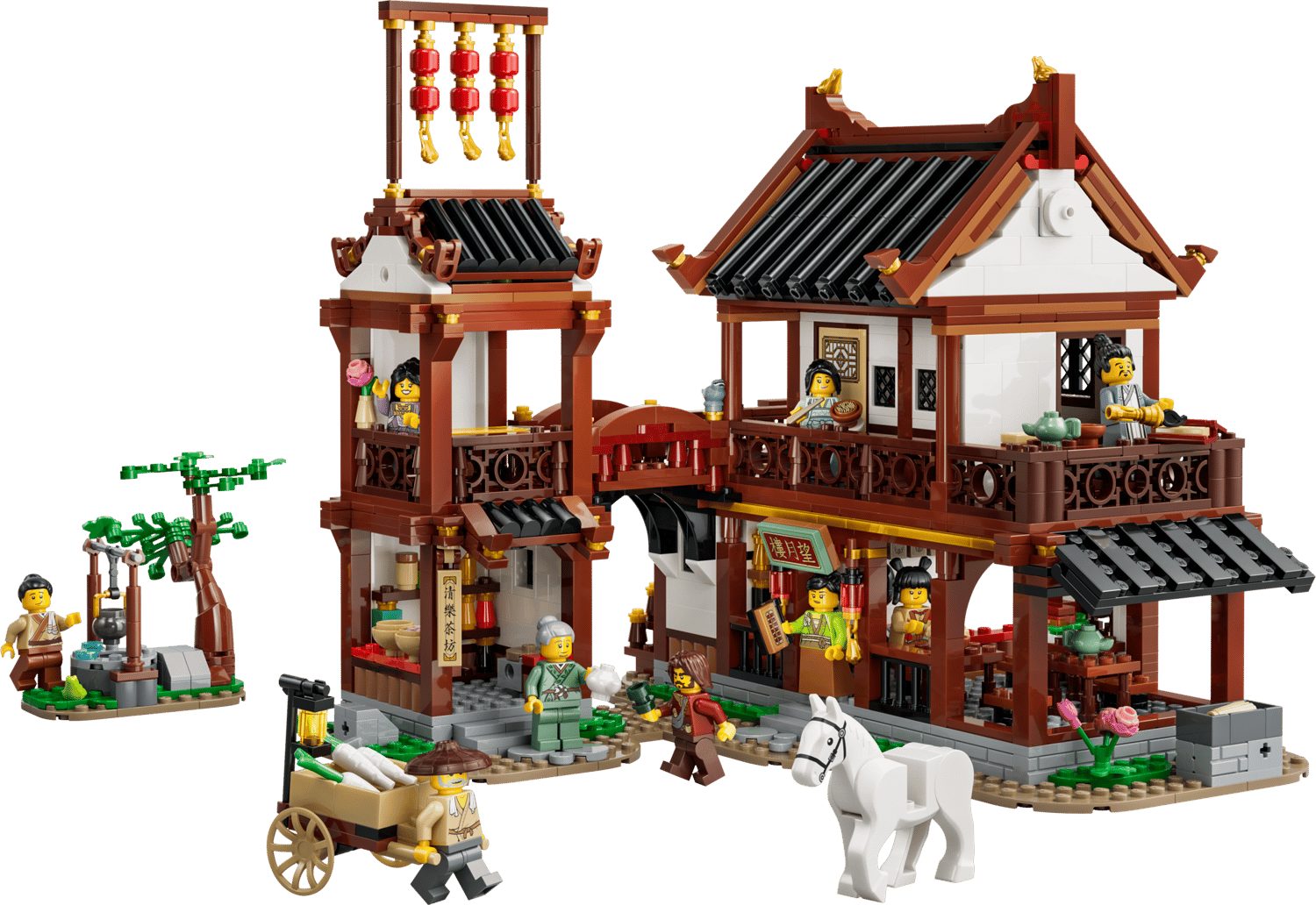 LEGO® Sonstiges 80121 Altes Gasthaus Spielbausteine, (Set, 1530 St., Set)