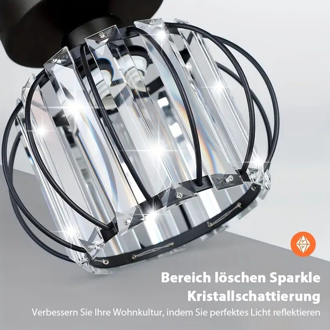 praktische – Beleuchtung TUABUR Halbeinbau-Deckenleuchte Kristalllampe, Nachtlicht