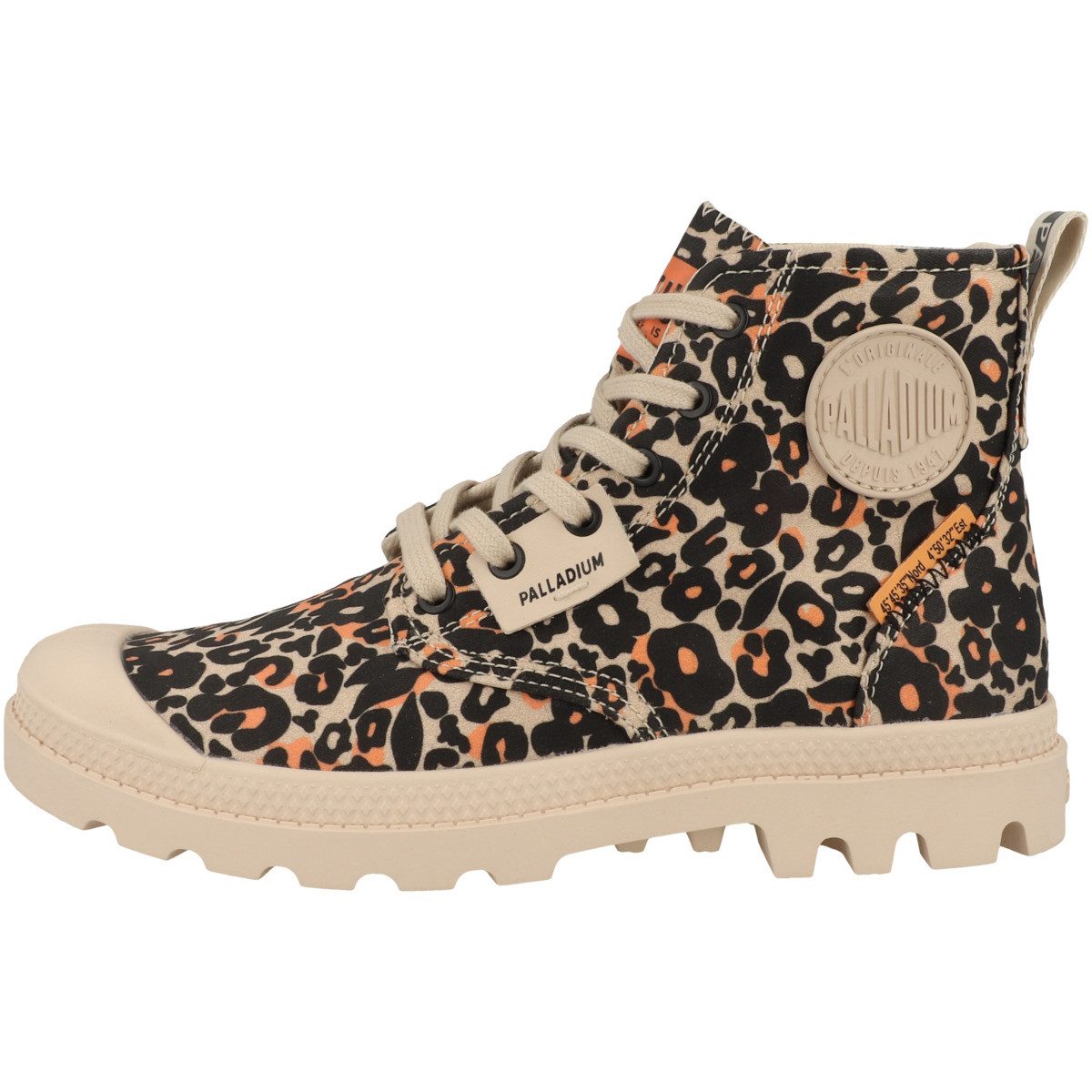 Palladium Pampa Hi Wild Damen Schnürboots Stiefeletten, Stiefel, Winterstiefel, Winterboots, Schneestiefel
