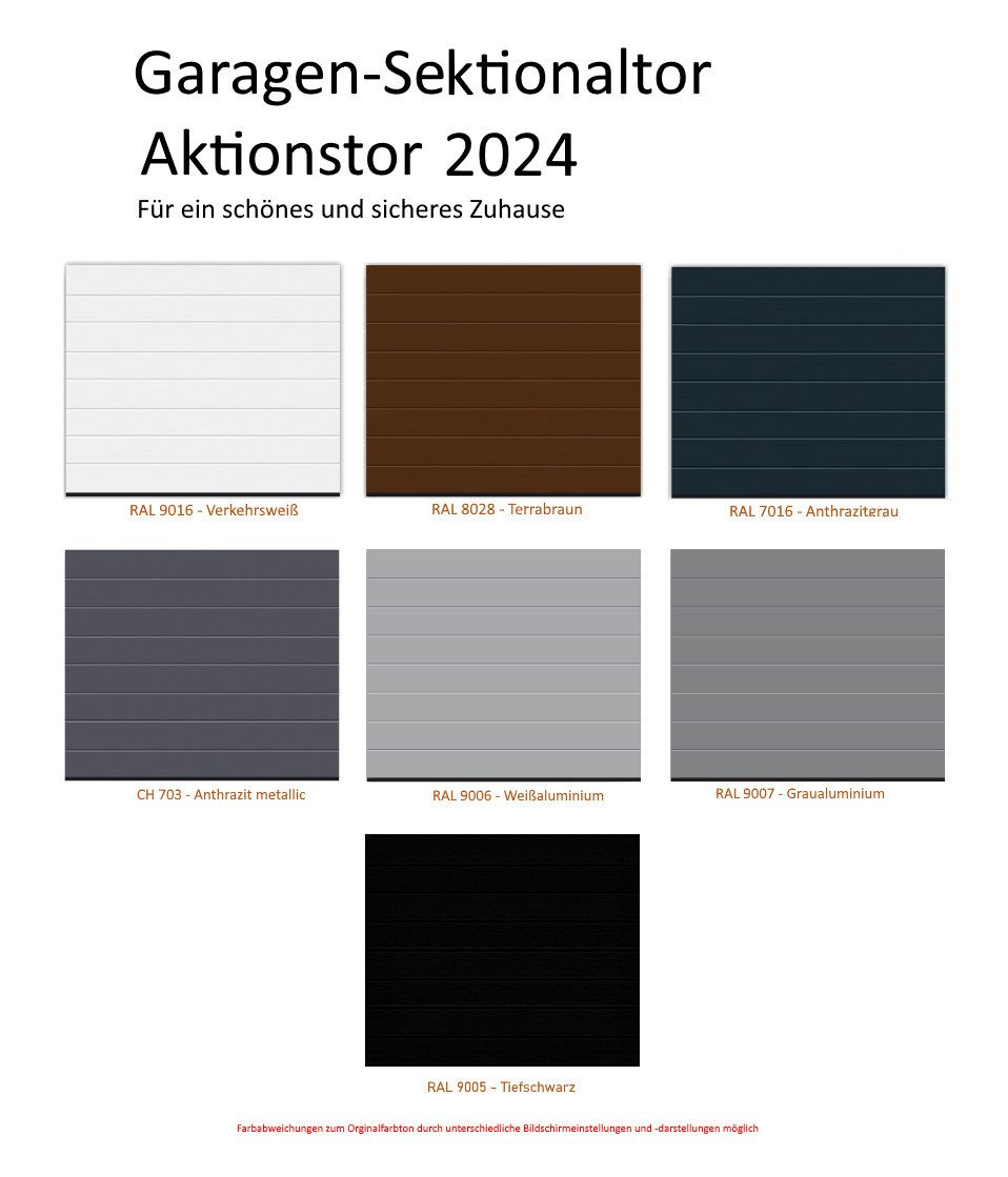 steinau Garagentor Sektionaltor RenoMatic 2025 M-Sicke günstig online kaufen