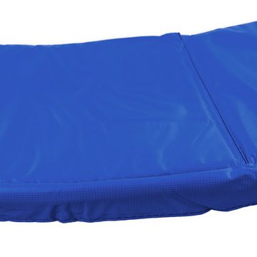 RAMROXX Trampolin-Randabdeckung Sicherheits Schutz Rand für Trampolin Sprungfedern 366 CM Blau