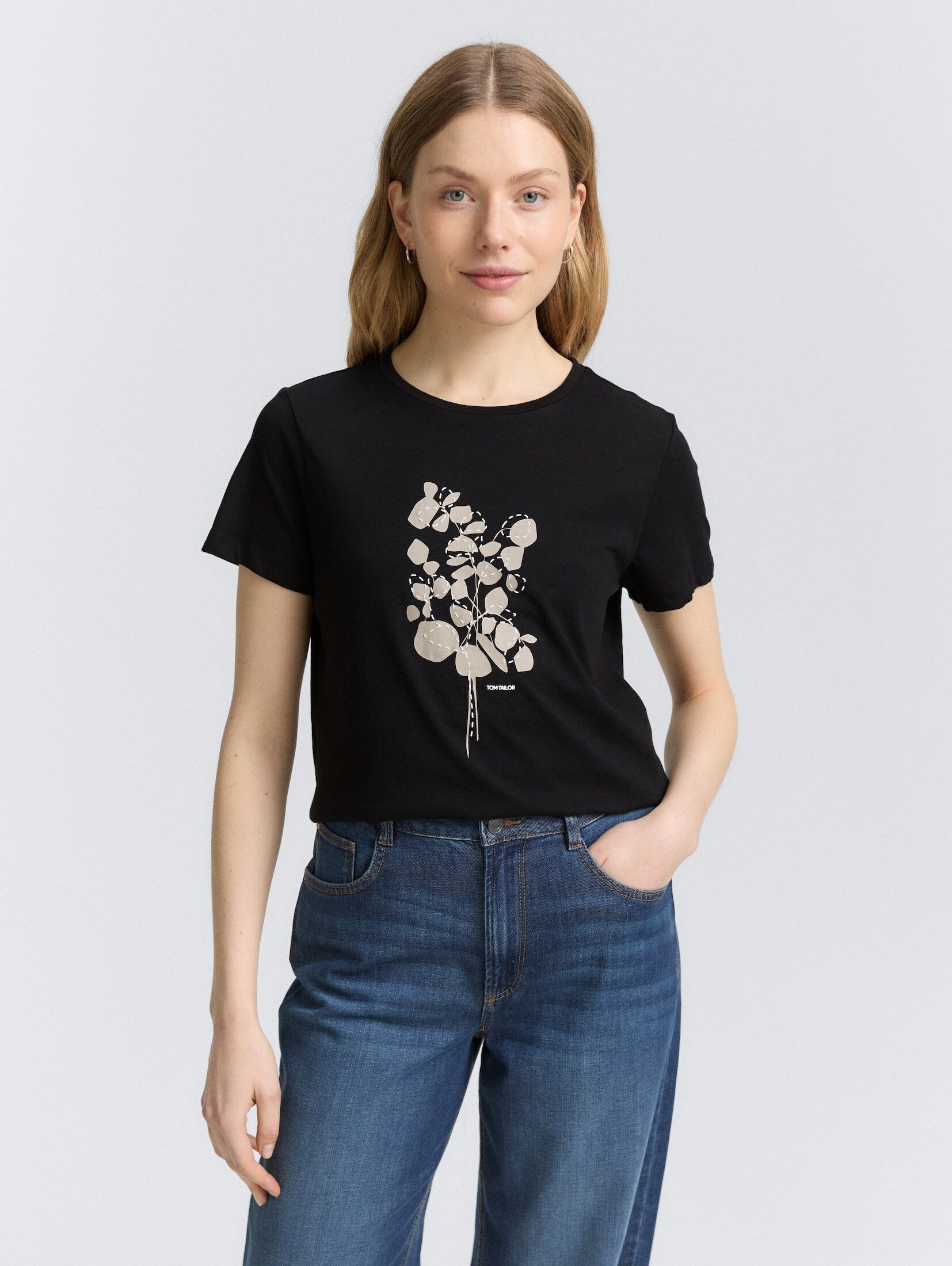 TOM TAILOR T-Shirt T-Shirt mit Print günstig online kaufen