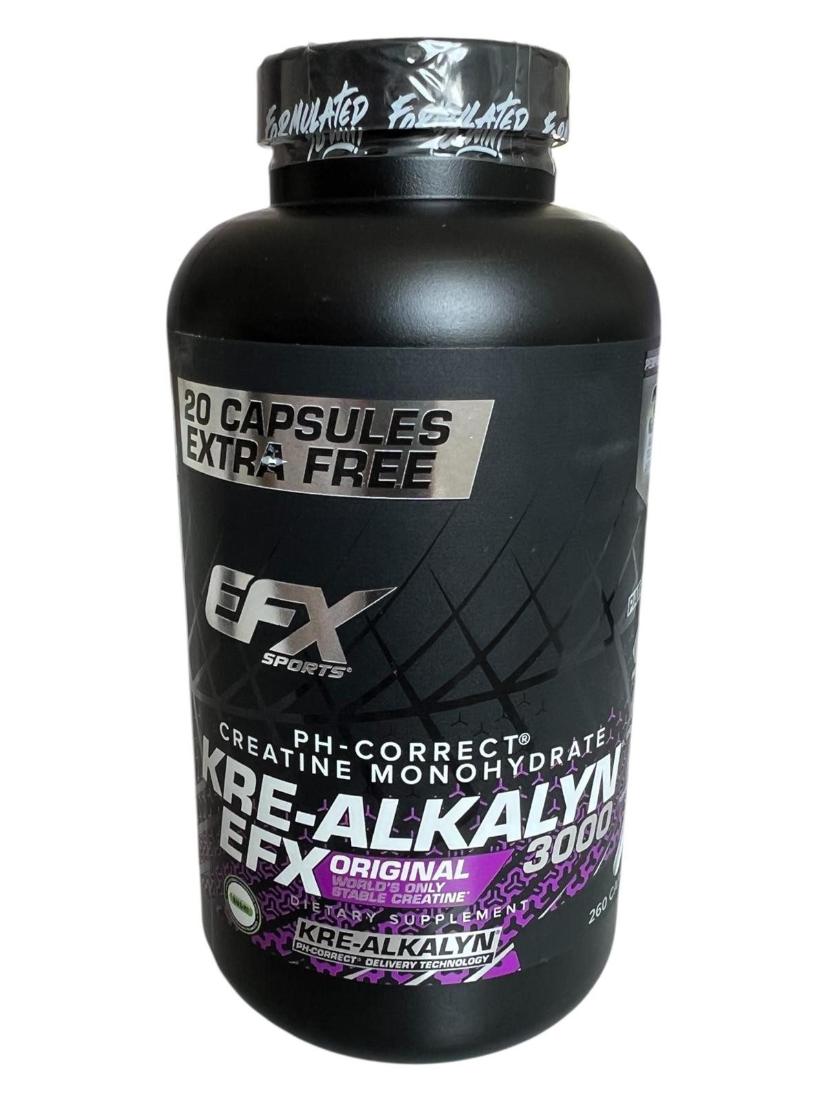 EFX-Kre-Alkalyn Kre-Alkalyn 3000 (260 Kapsel) Kapseln, 249 g