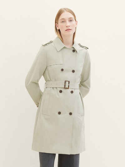 TOM TAILOR Regenmantel Basic Trenchcoat