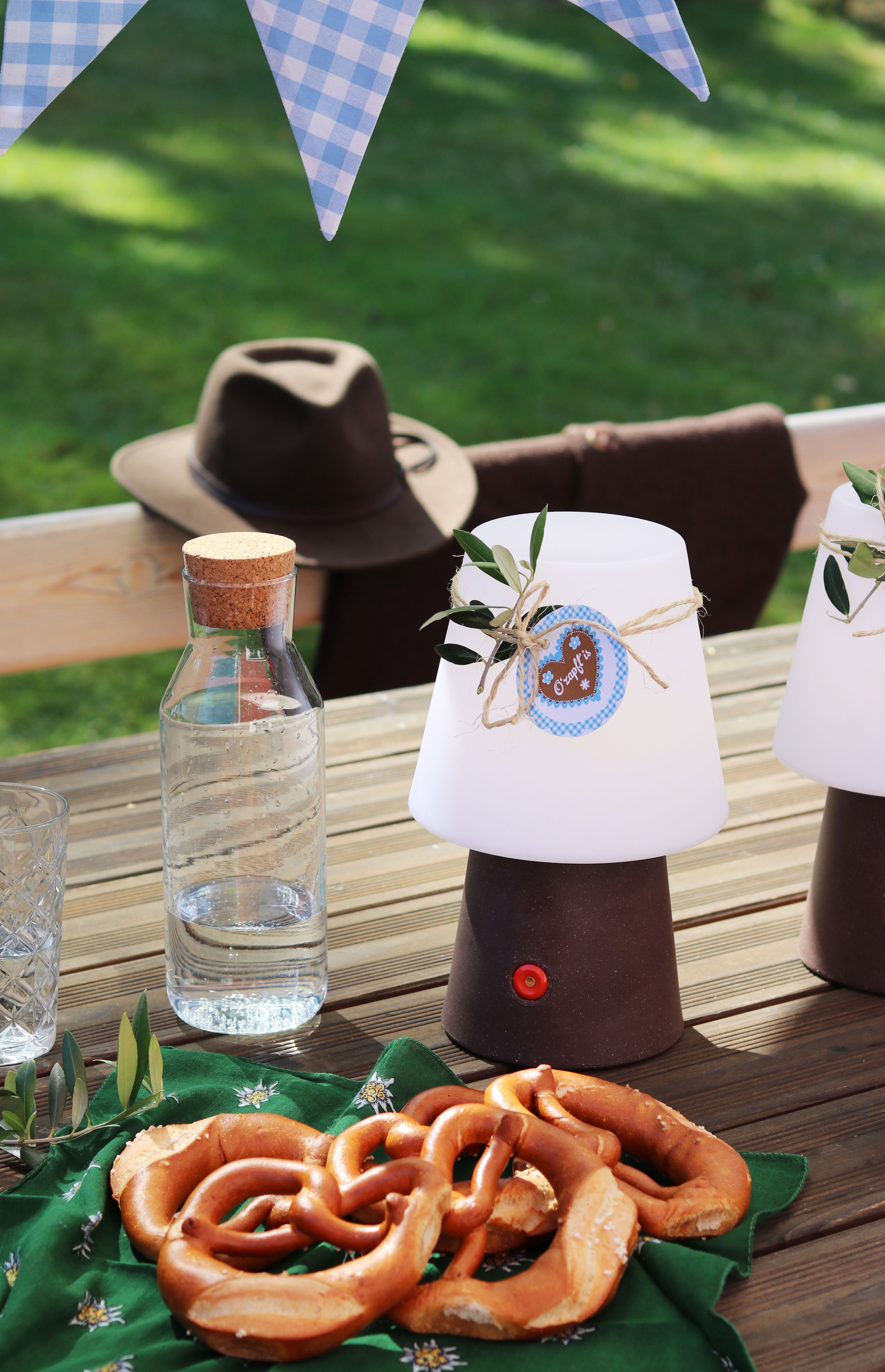 8 seasons design LED Stehlampe Shining No. 1, LED WW, LED fest integriert, warmweiß, 30 cm braun für In- und Outdoor