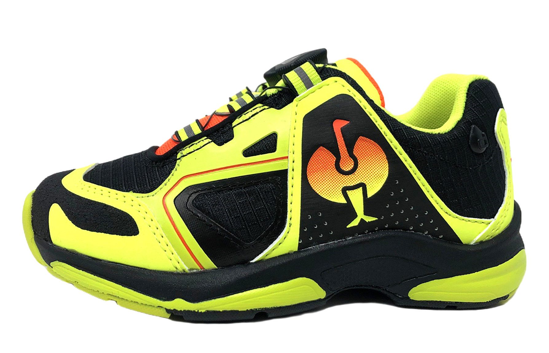 Engelbert Strauss Allroundschuhe für Kinder Minkar schwarz/gelb wasserdicht Outdoorschuh wasserdicht