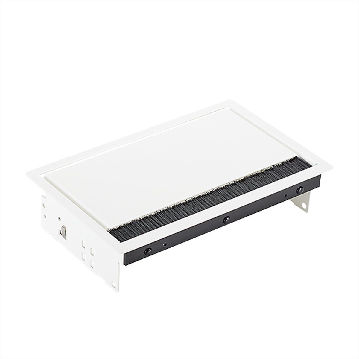Bachmann CONI Einbaurahmen Small Einbau-Tischsteckdosenleiste, 911.000