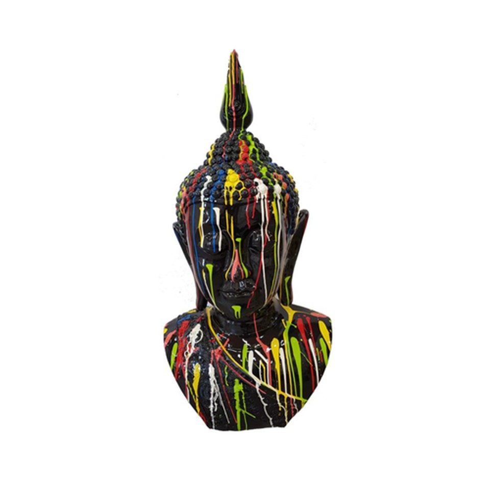 Xlmoebel Buddhafigur Buddha Skulptur Malaysia Kunststoff Dekor Gartenfigur 117cm, Made in Europa