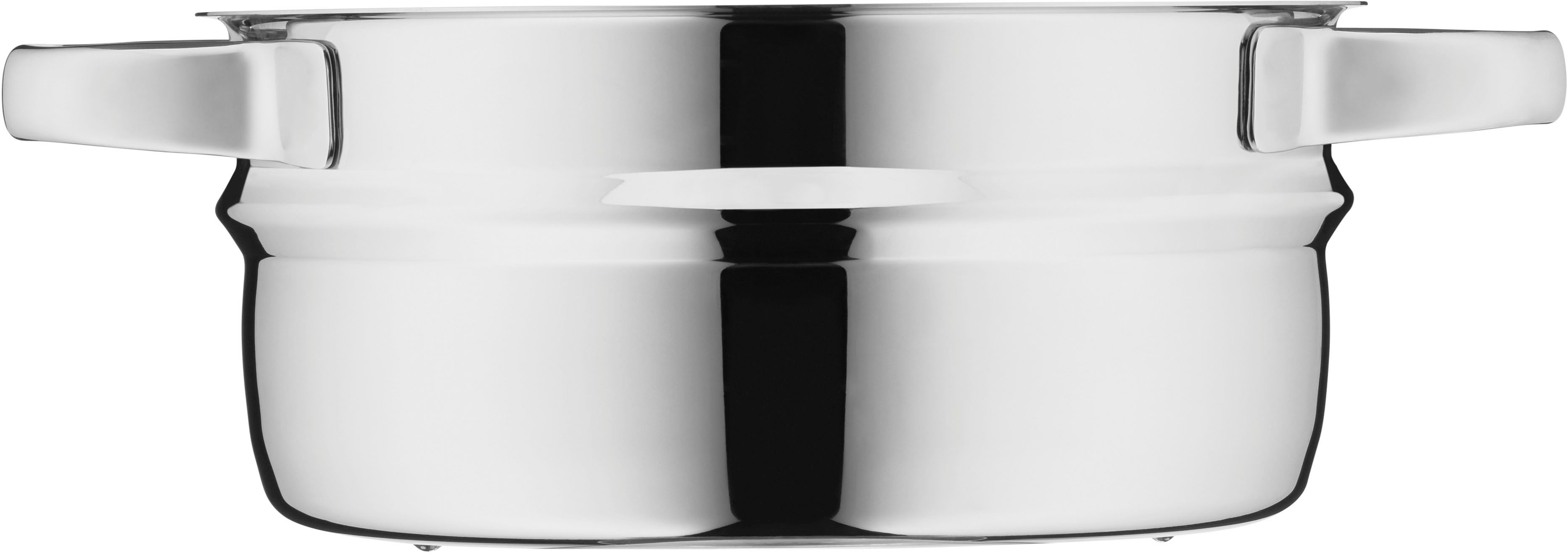WMF Dampfgareinsatz Compact Cuisine, (1-tlg), stapelbar, wärmereduzierende Hohlgriffe, spülmaschinengeeignet