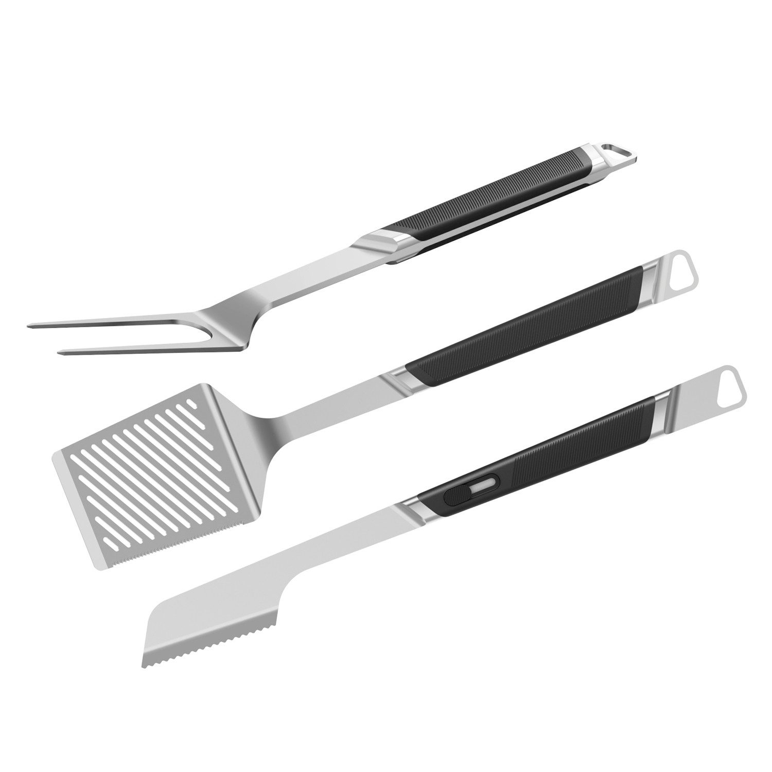 EVERDURE Grillbesteck-Set Everdure Premiumgrillbesteck L