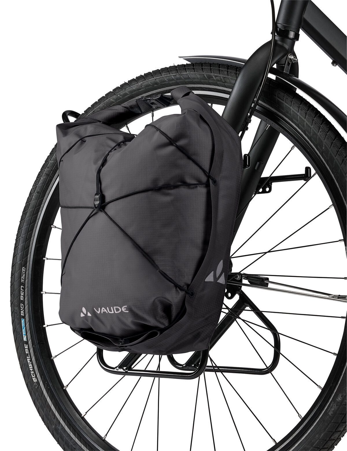 VAUDE Gepäckträgertasche Aqua Front Light (1-tlg., 2), Made in Germany