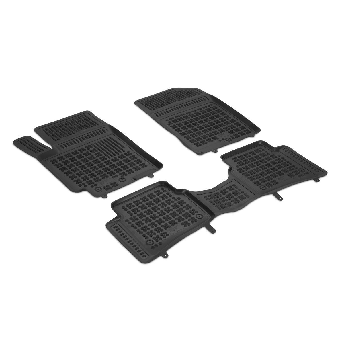 ELMASLINE Auto-Fußmatten Gummi (4 St), für KIA STONIC (2017-2024