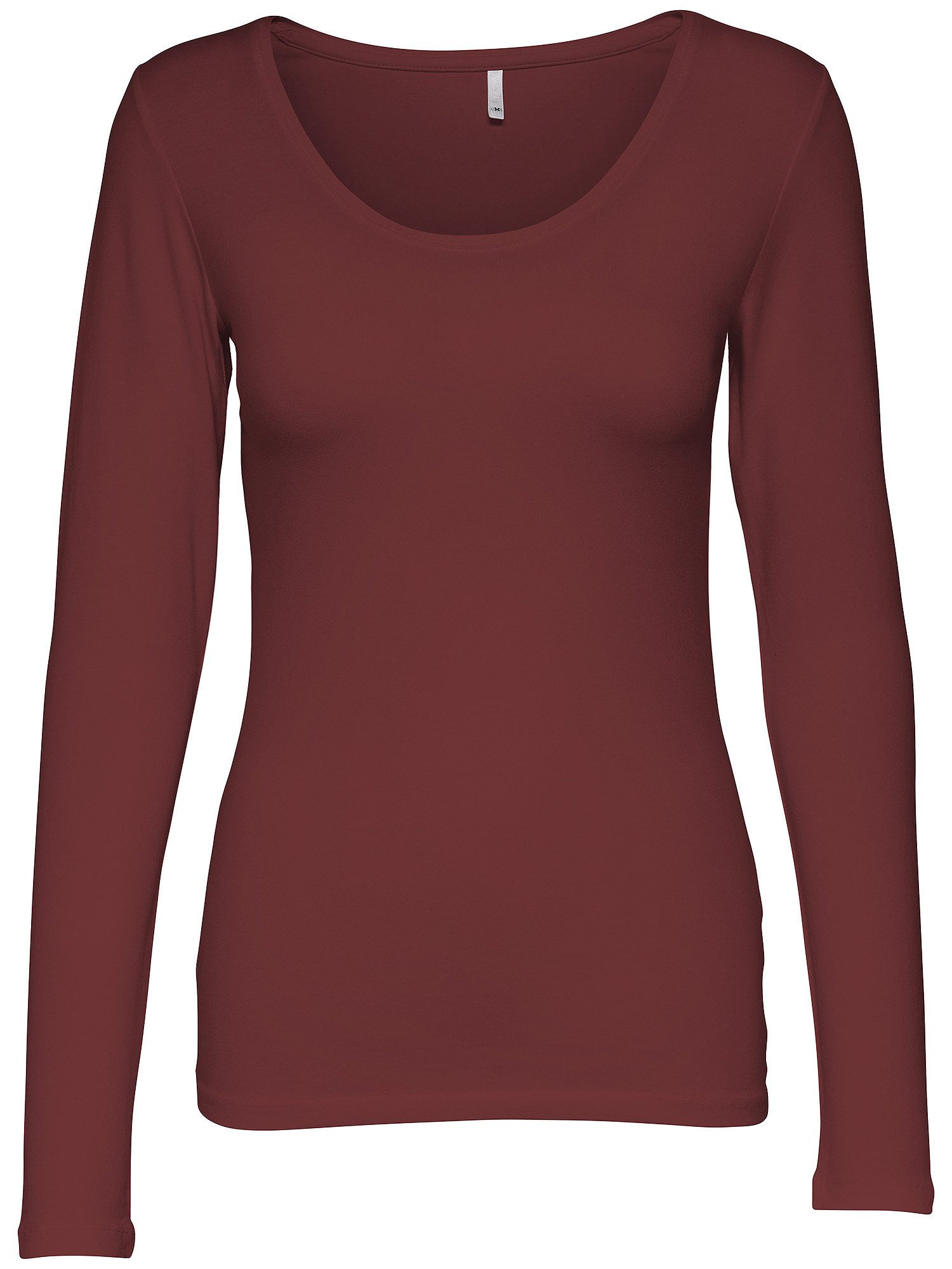 ONLY Langarmshirt Live Love NEW Longsleeve (3-tlg., 3er Pack) Figur betont, elastische Baumwollqualität