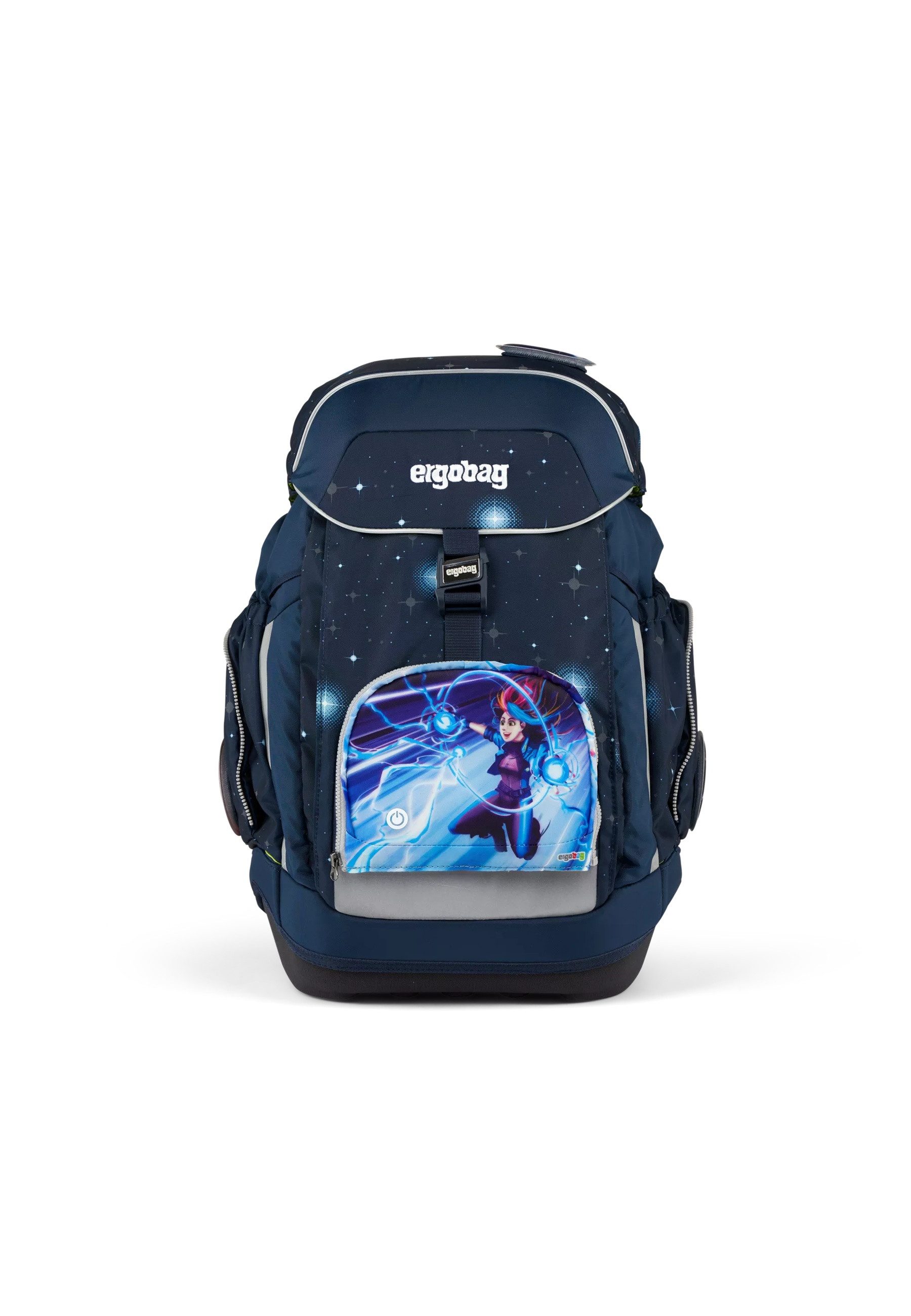 ergobag Schulranzen LED Zippie . (1-tlg), reflektierend