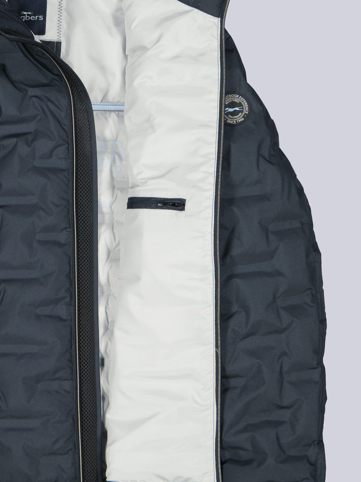 Engbers Steppjacke Herren Jacke mit dezenter Struktur, Saphirblau