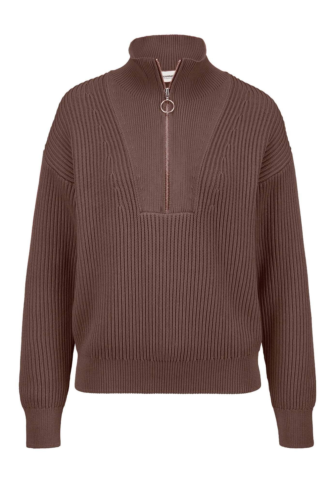 Hessnatur Strickpullover Relaxed aus reiner Bio-Baumwolle (1-tlg)