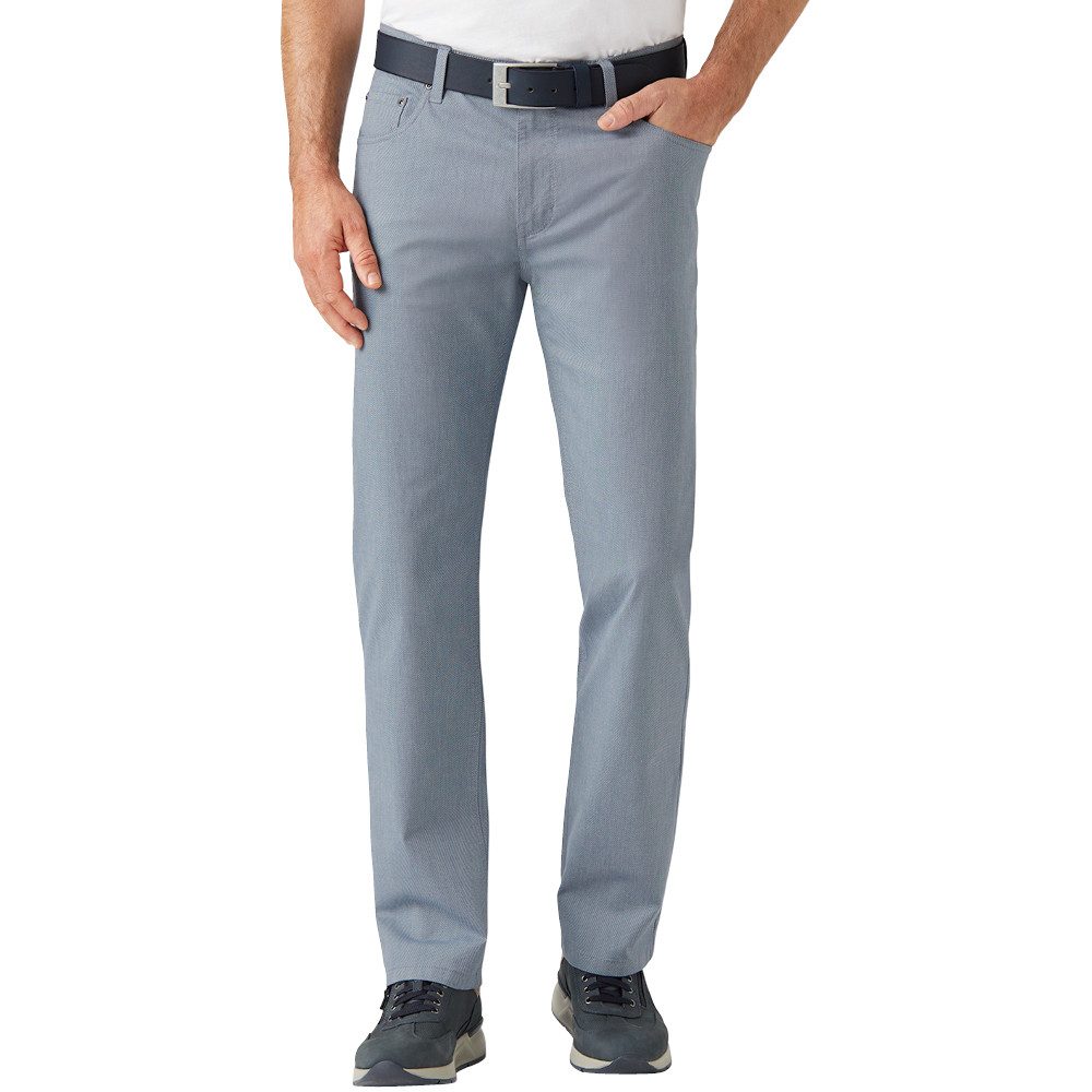 Jacques Britt 5-Pocket-Hose Komfortabler Baumwoll-Mix Optimaler Sitz dank Stretch
