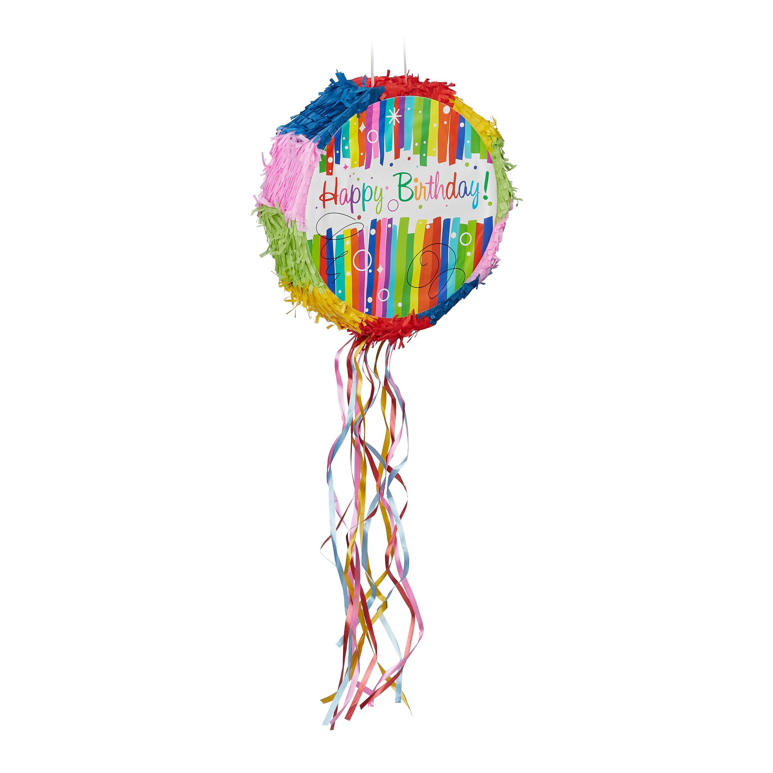 relaxdays Pinata Geburtstag