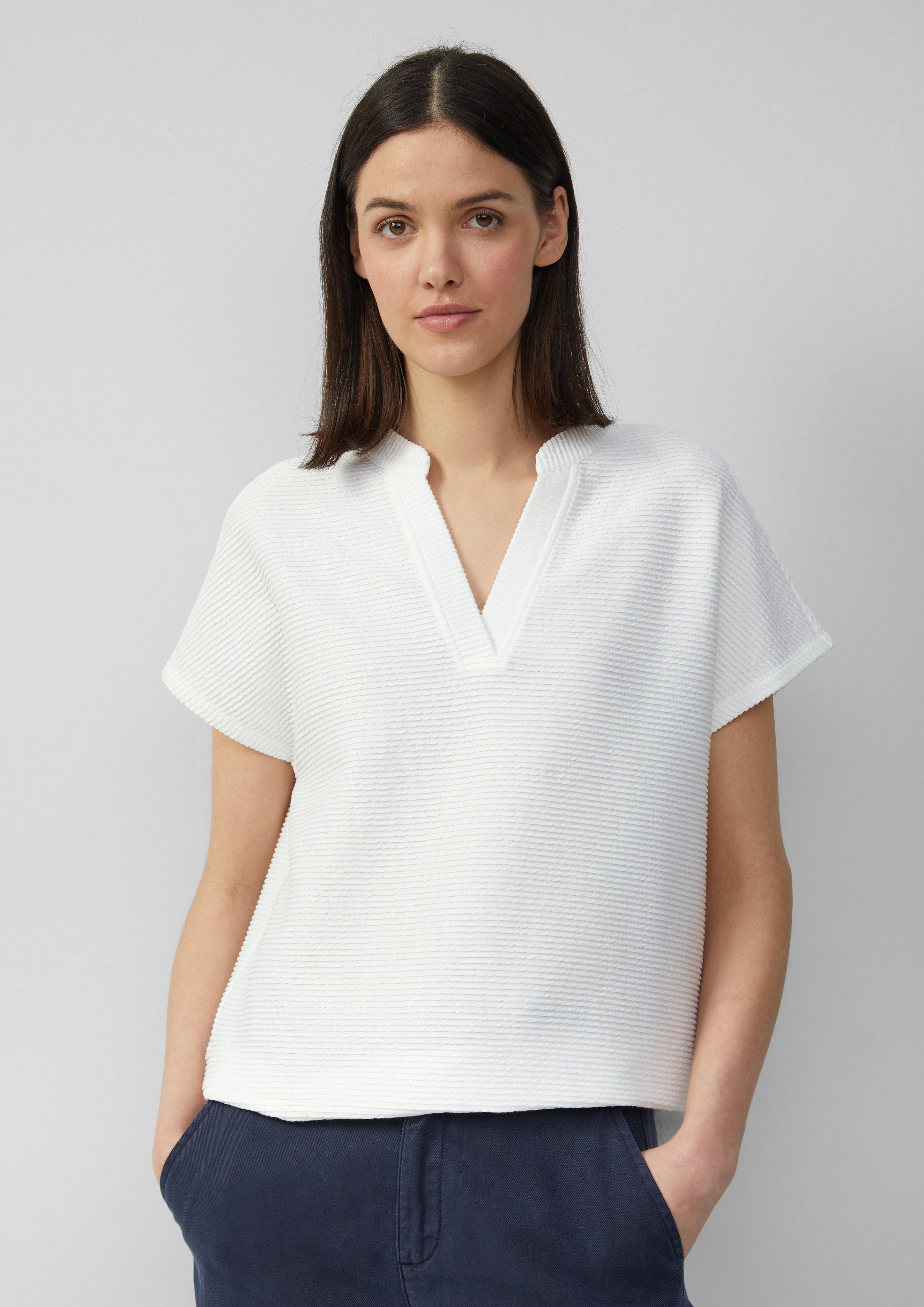 s.Oliver Shirttop Weiches T-Shirt im Relaxed günstig online kaufen