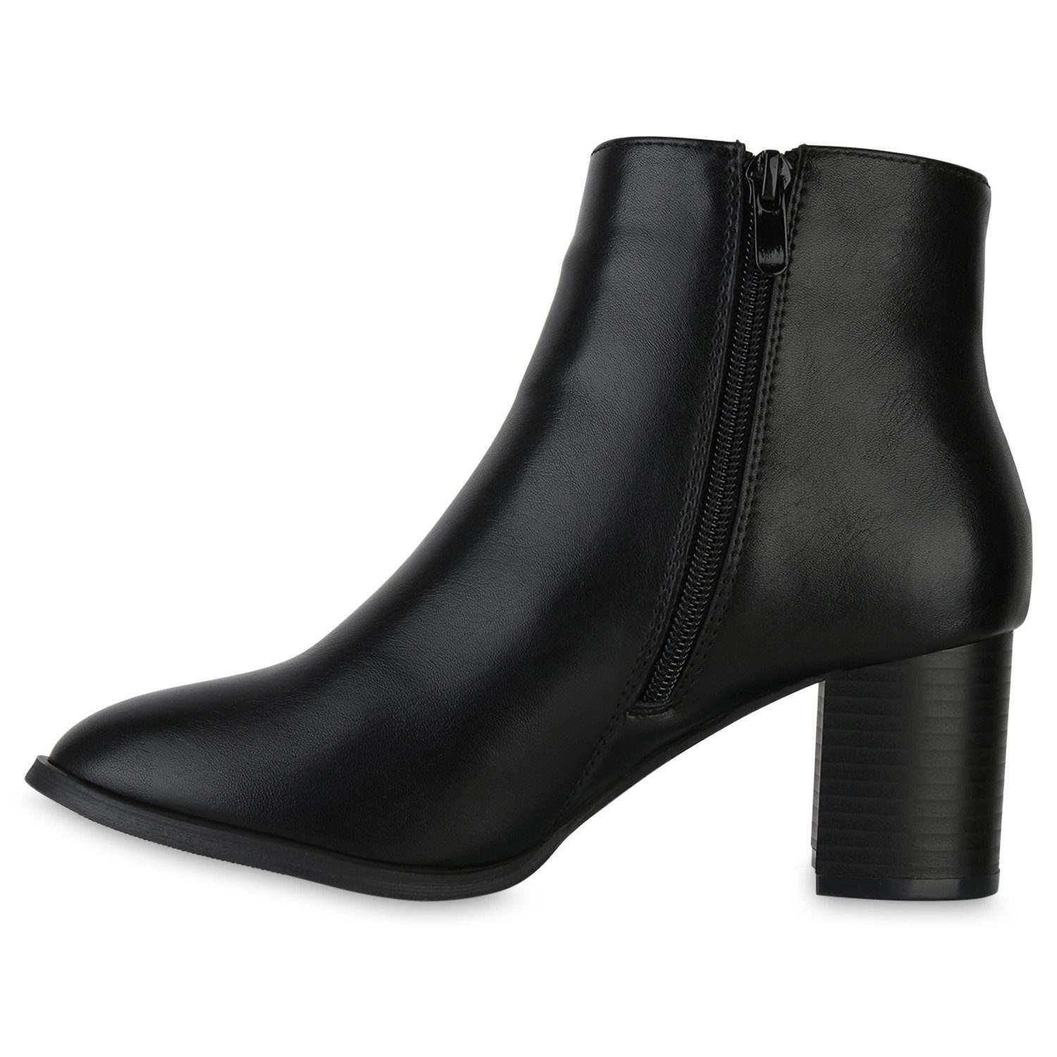 VAN HILL 841328 Stiefelette Damen Leicht Gefütterte Klassische Stiefeletten günstig online kaufen