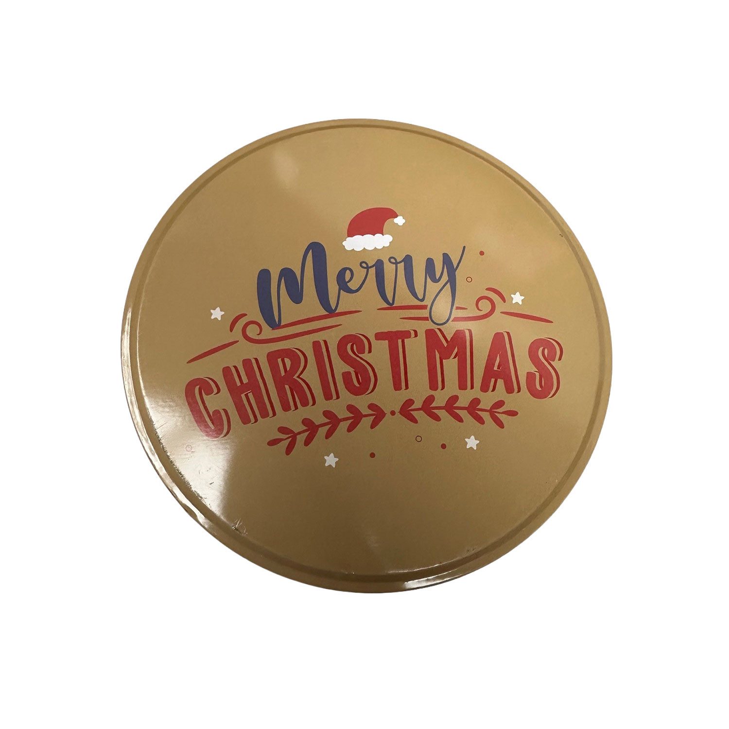 RIFFELMACHER & WEINBERGER Christbaumschmuck Gebäckdose 'Merry Christmas', Gold