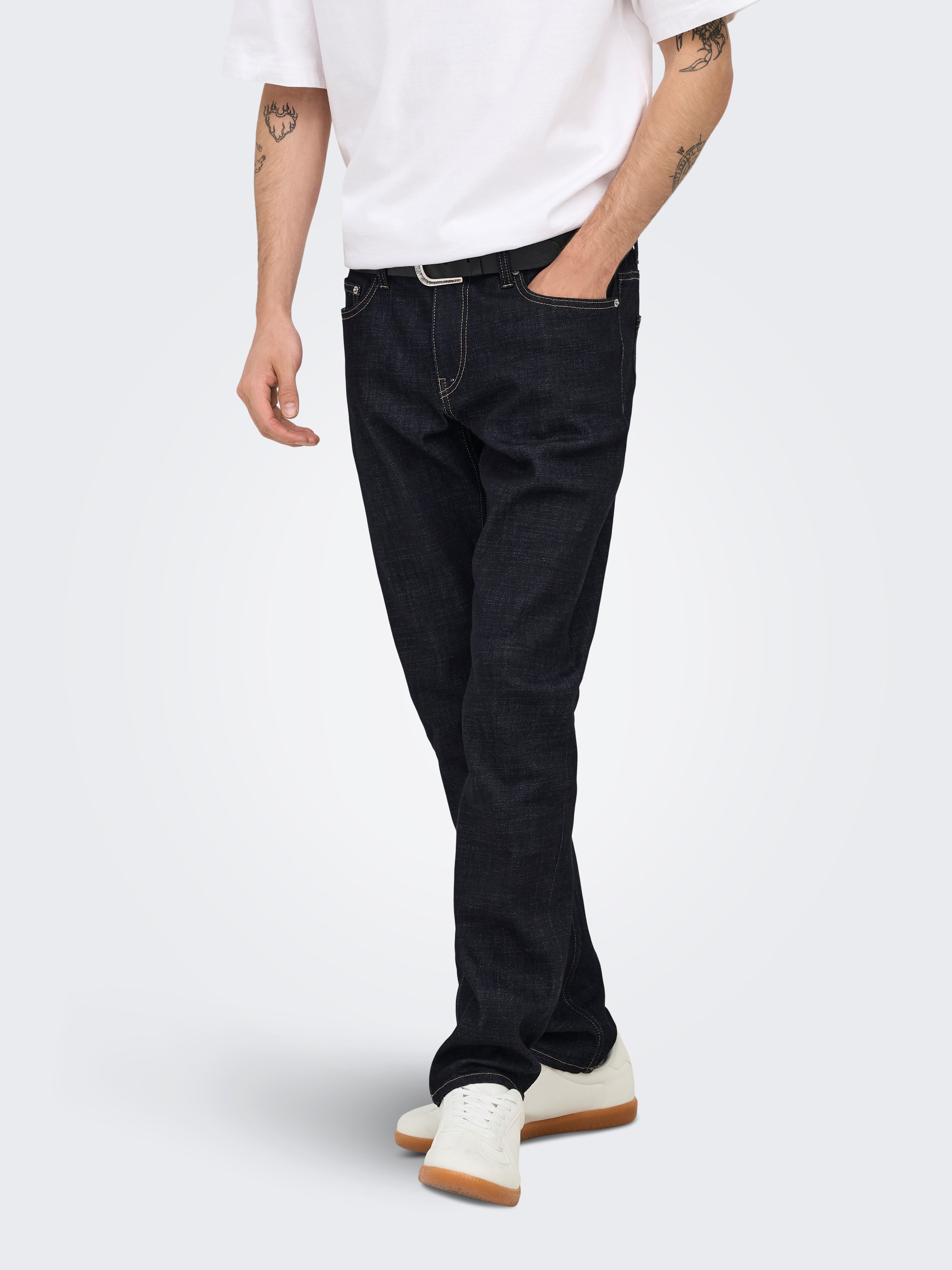 ONLY & SONS Slim-fit-Jeans ONSLOOM SLIM PIM DNM CIFF Baumwollmischung, slim fit