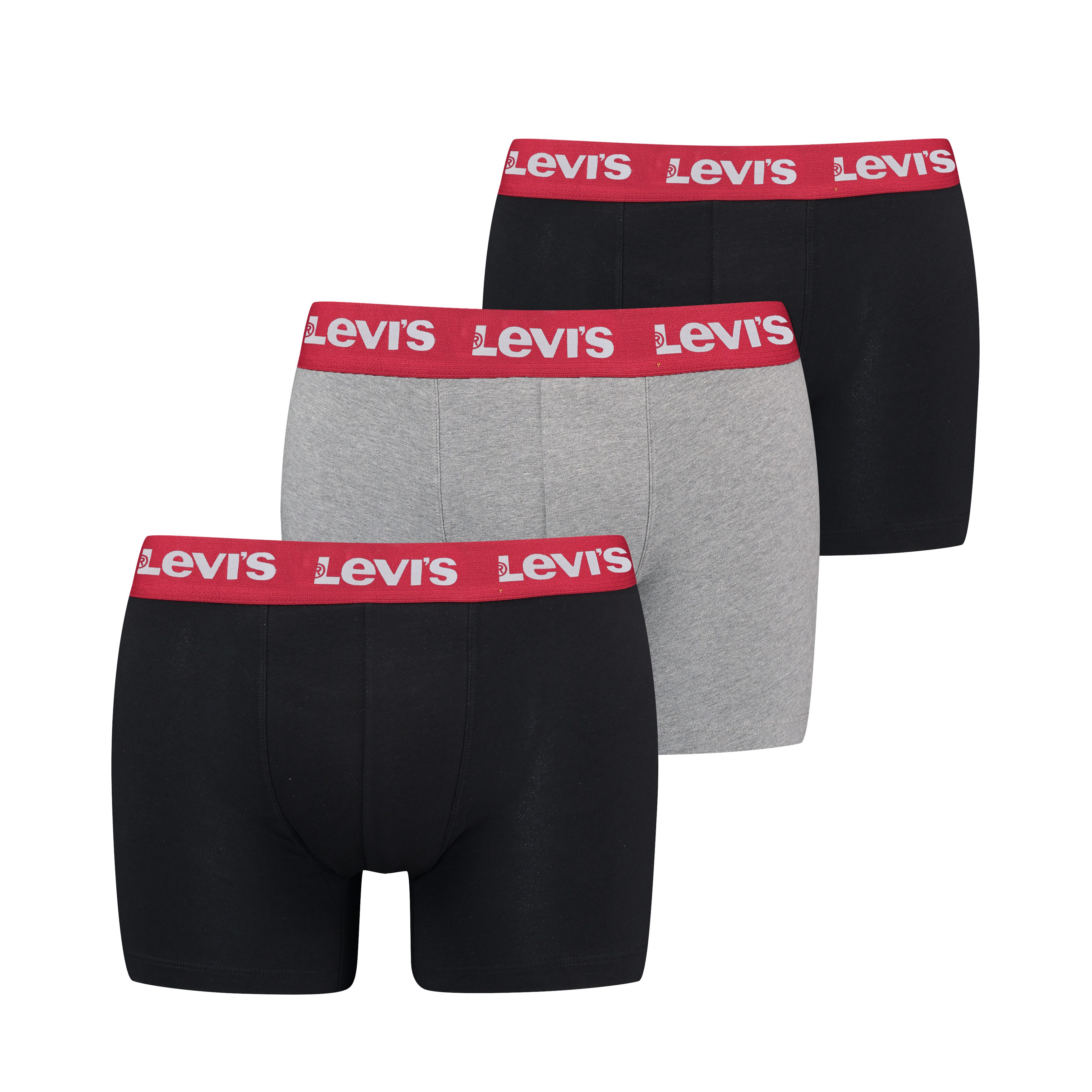 Levi's® Boxershorts LEVIS MEN REPEAT LOGO BOXER BRIEF (3er Pack) günstig online kaufen