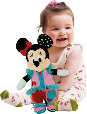 Clementoni® Stoffpuppe Disney Baby, Baby Minnie Dress up
