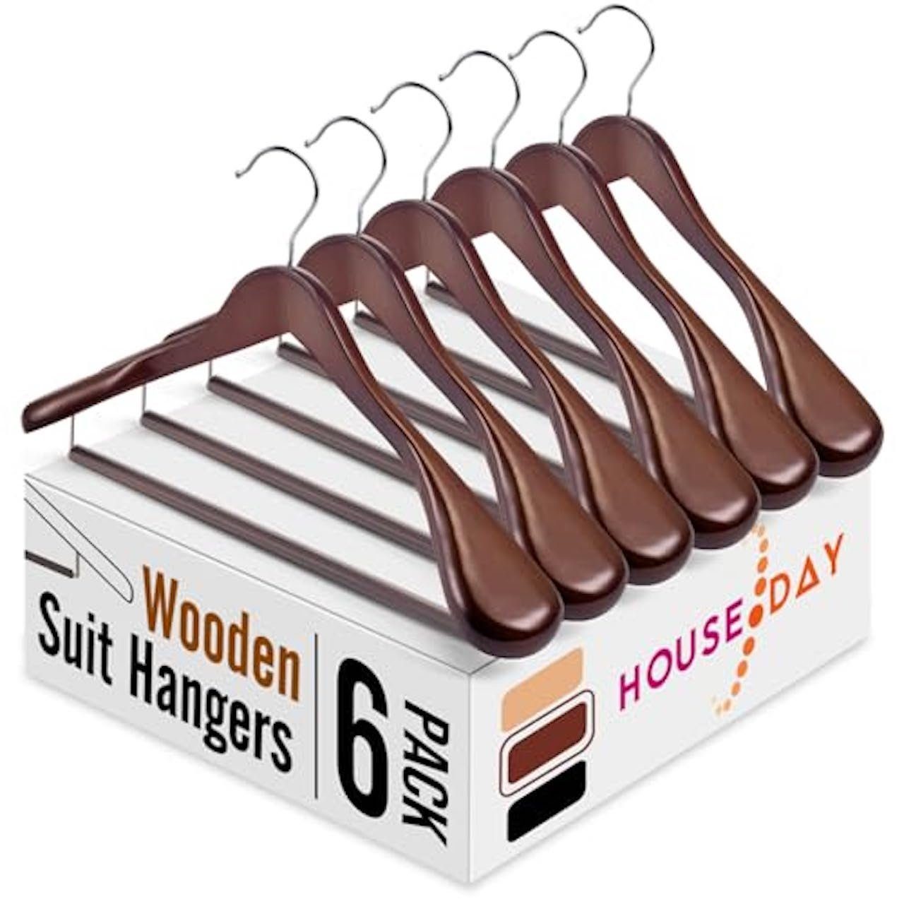 House Day Kleiderbügel Anzugsbügel holz, Kleiderbügel günstig online kaufen
