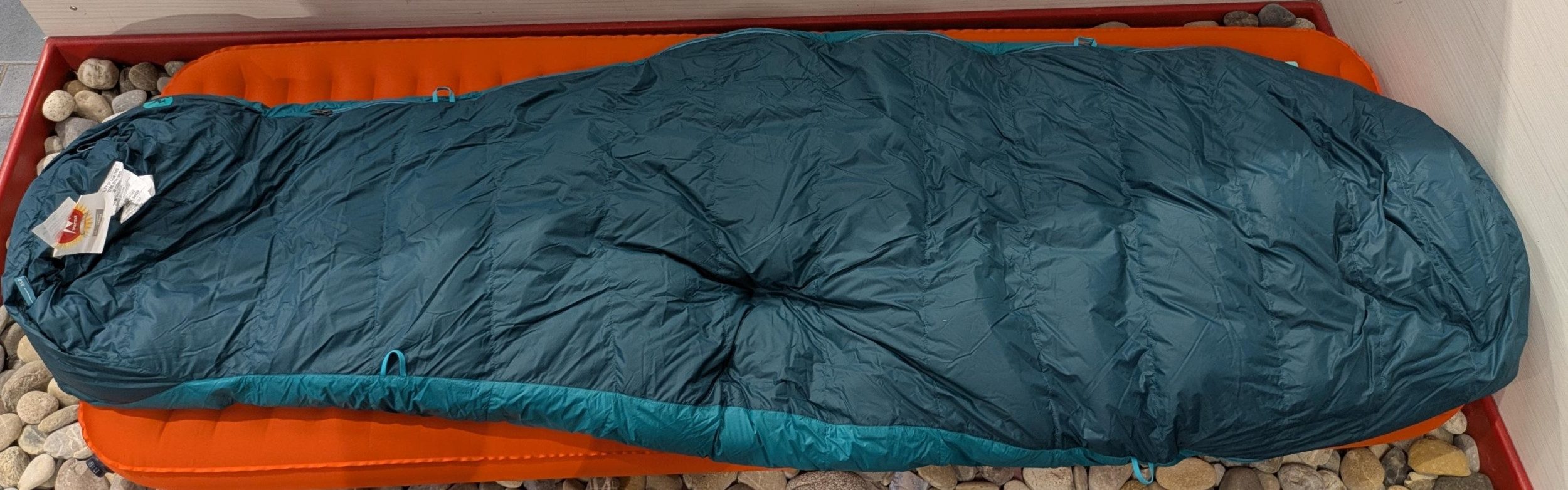 Marmot Mumienschlafsack Marmot Damen Micron 25 Regular Daunenschlafsack (Damen bis -5,6°C / ma