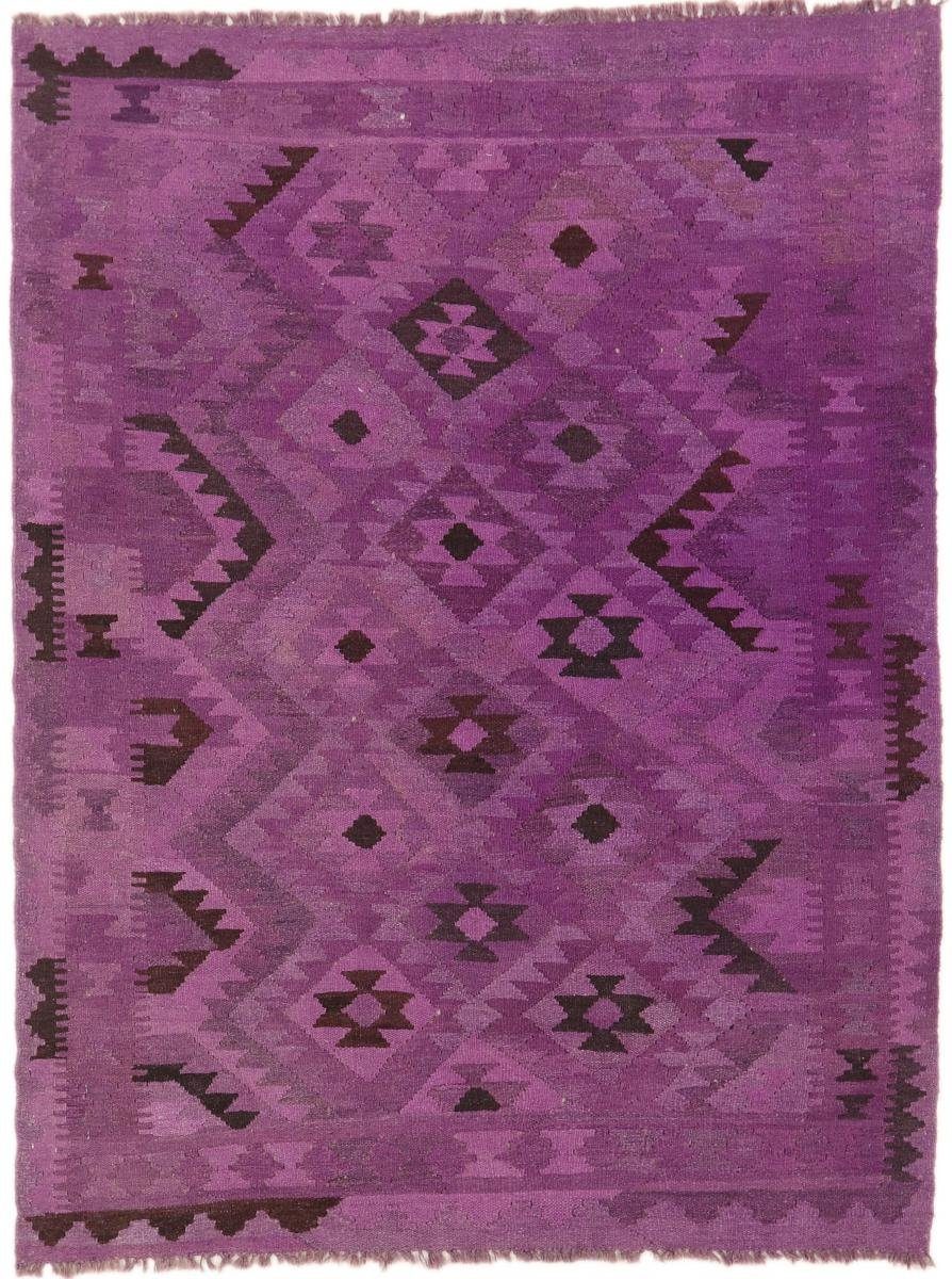 Orientteppich Kelim Afghan Heritage Limited 127x167 Handgewebter Moderner, Nain Trading, rechteckig, Höhe: 3 mm