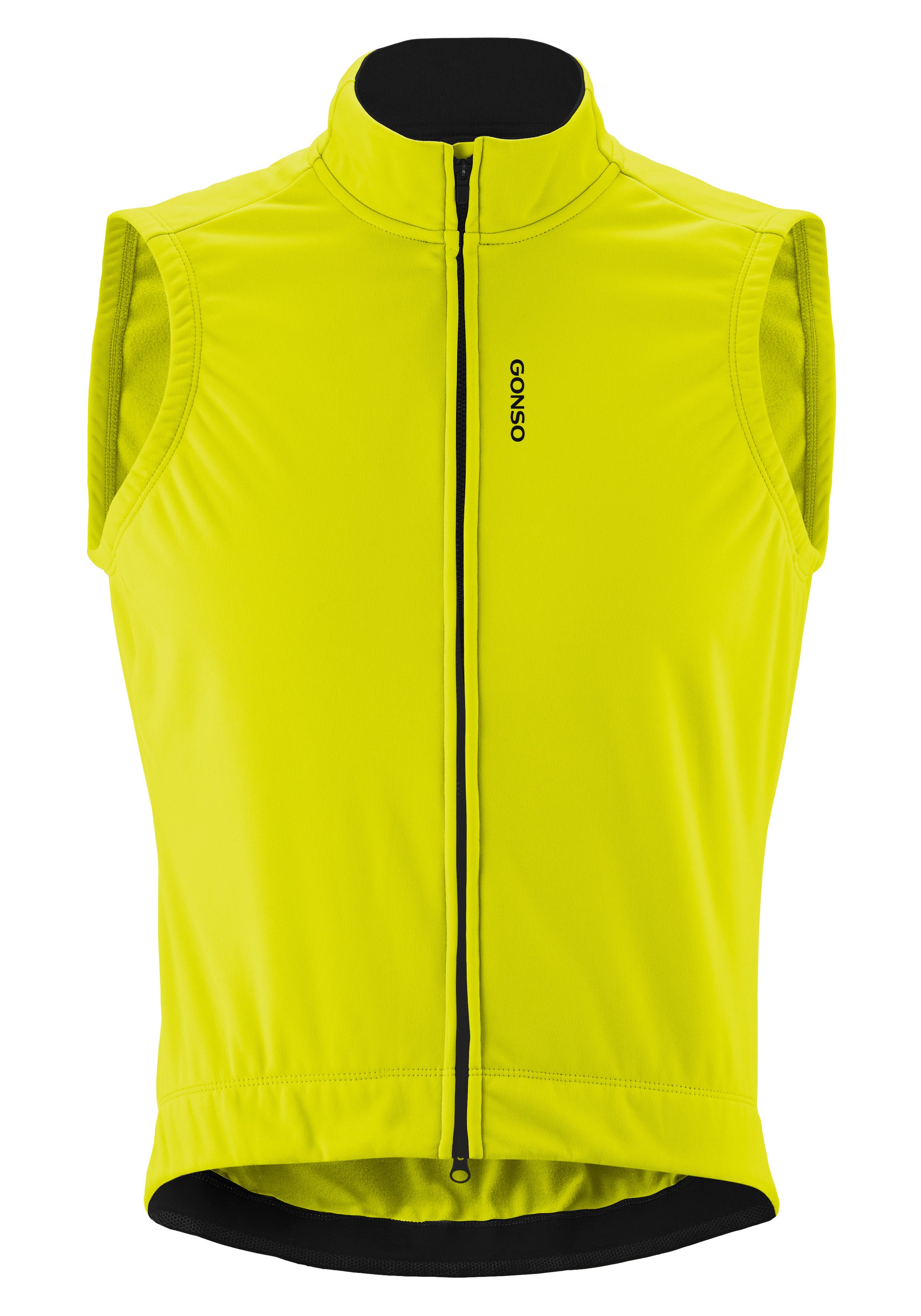 Gonso Funktionsweste Road Vest Softshell atmungsaktive Unisex Weste aus Softshell Material, Tight Fit