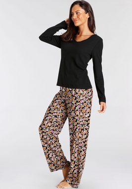 Vivance Dreams Pyjama (2 tlg) mit schönem Blumendruck