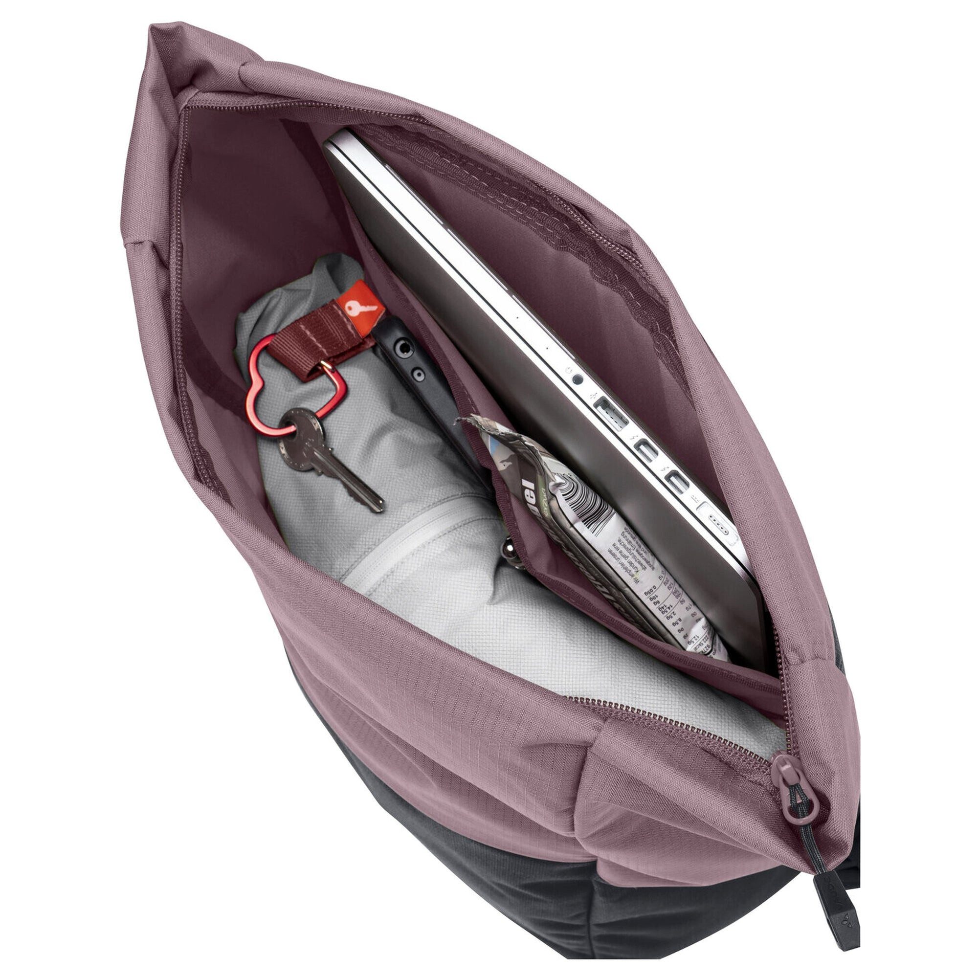 VAUDE Rucksack Wala - Rucksack 42 cm (black/purple ash) – Bild 5 von 5