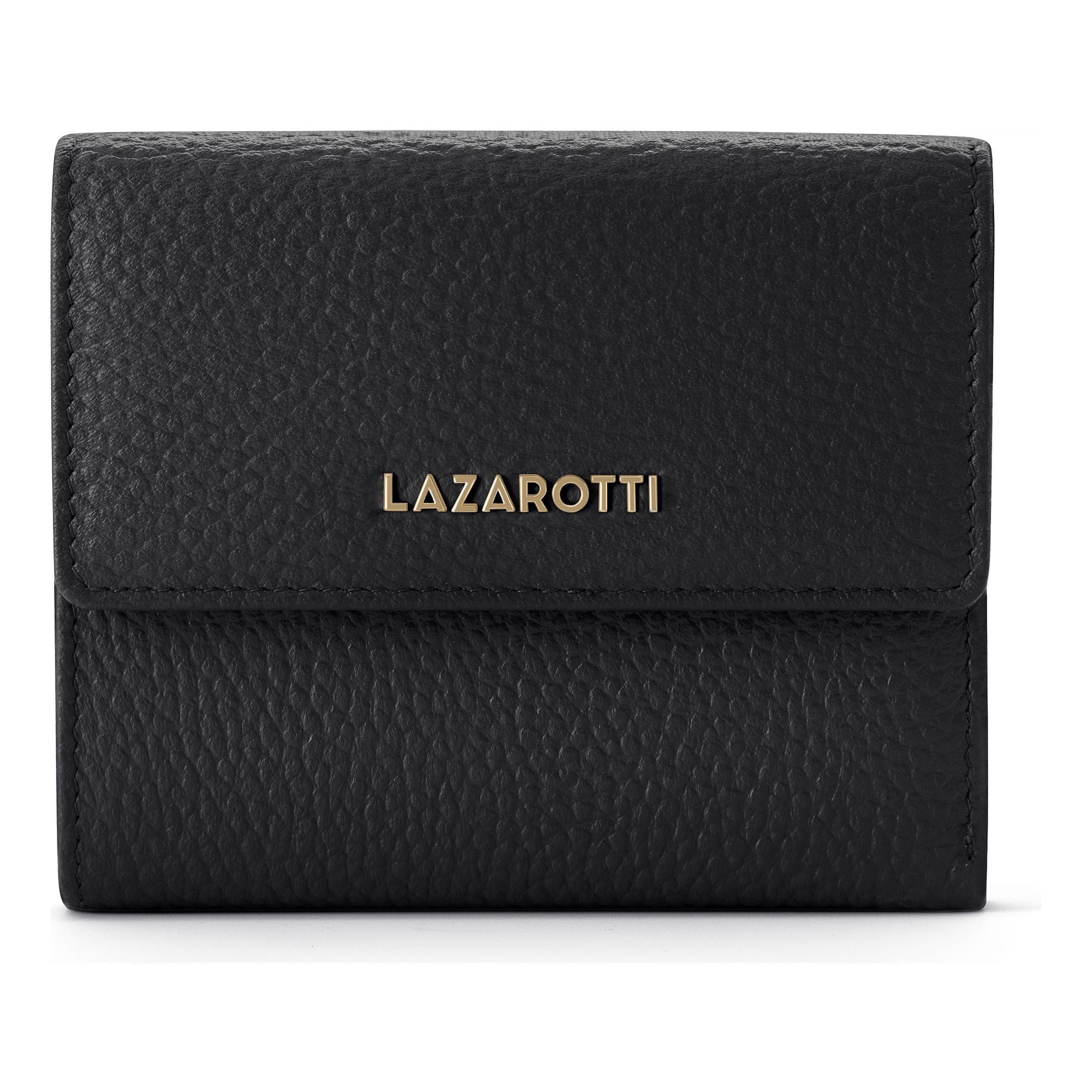Lazarotti Geldbörse Bologna Leather Geldbörse Leder 12 cm
