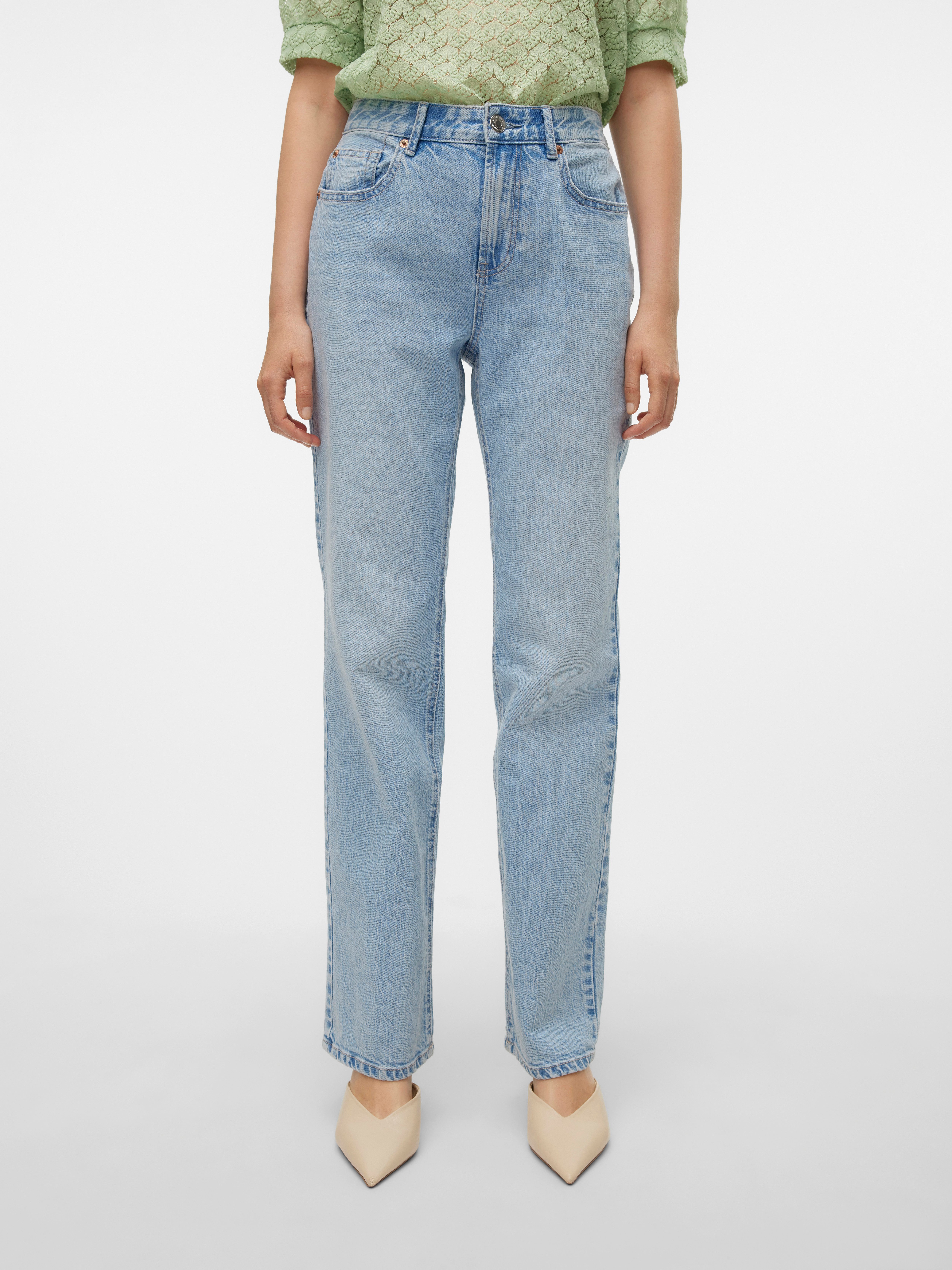 Vero Moda Straight-Jeans VMTESSA HR STRAIGHT günstig online kaufen