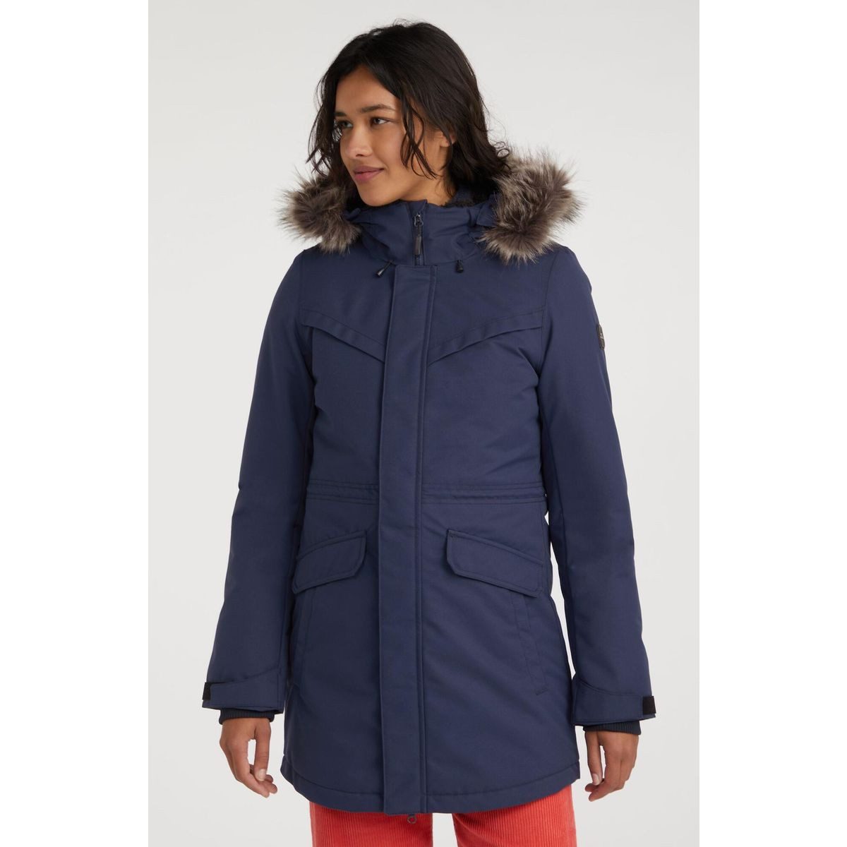 O'Neill Outdoorjacke Journey Parka Jacket Stylische Damenjacke für Freizeit und Reisen mit recyceltem Futter