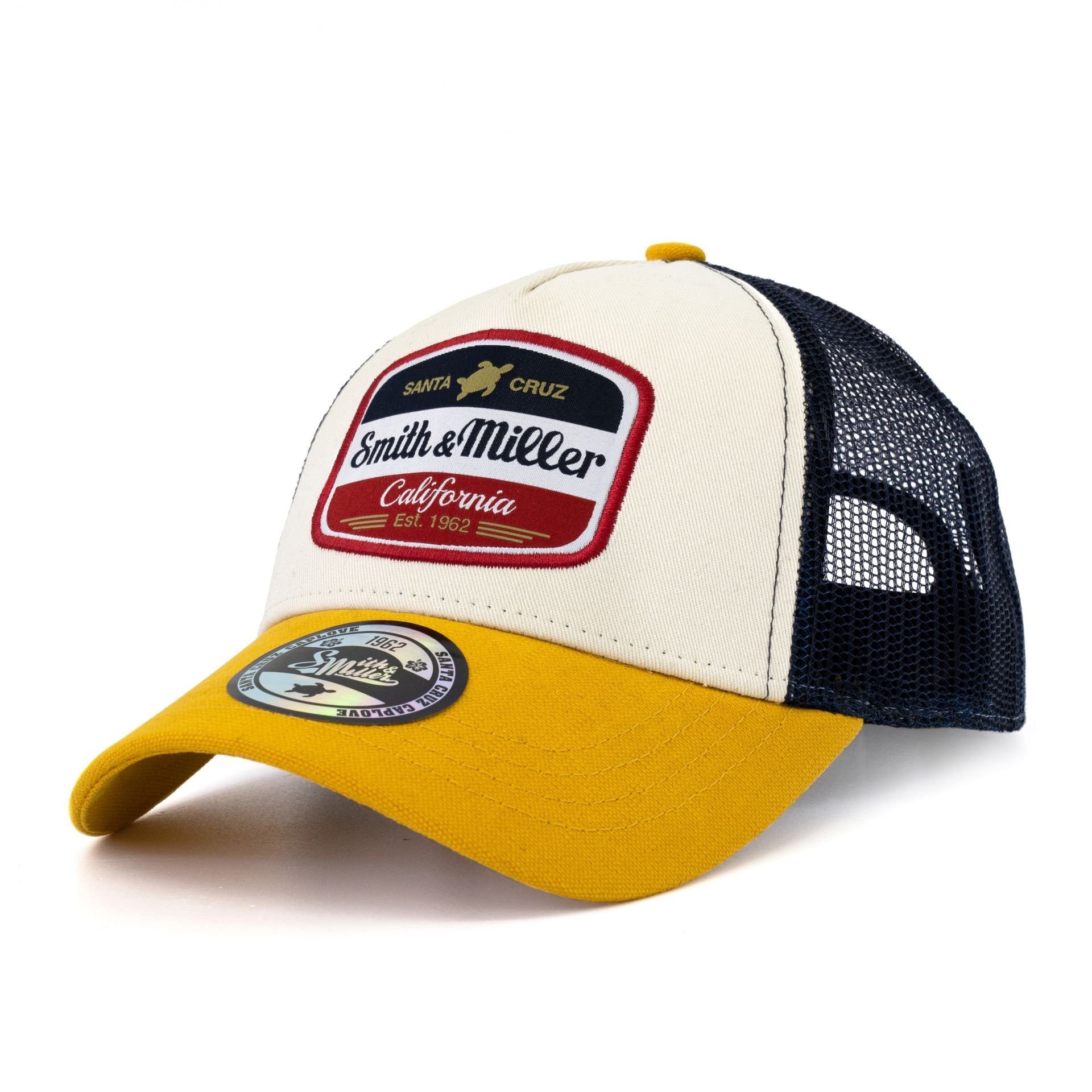 Smith & Miller Trucker Cap Basecap Vicent mangogelb/stone - 1 Stück günstig online kaufen